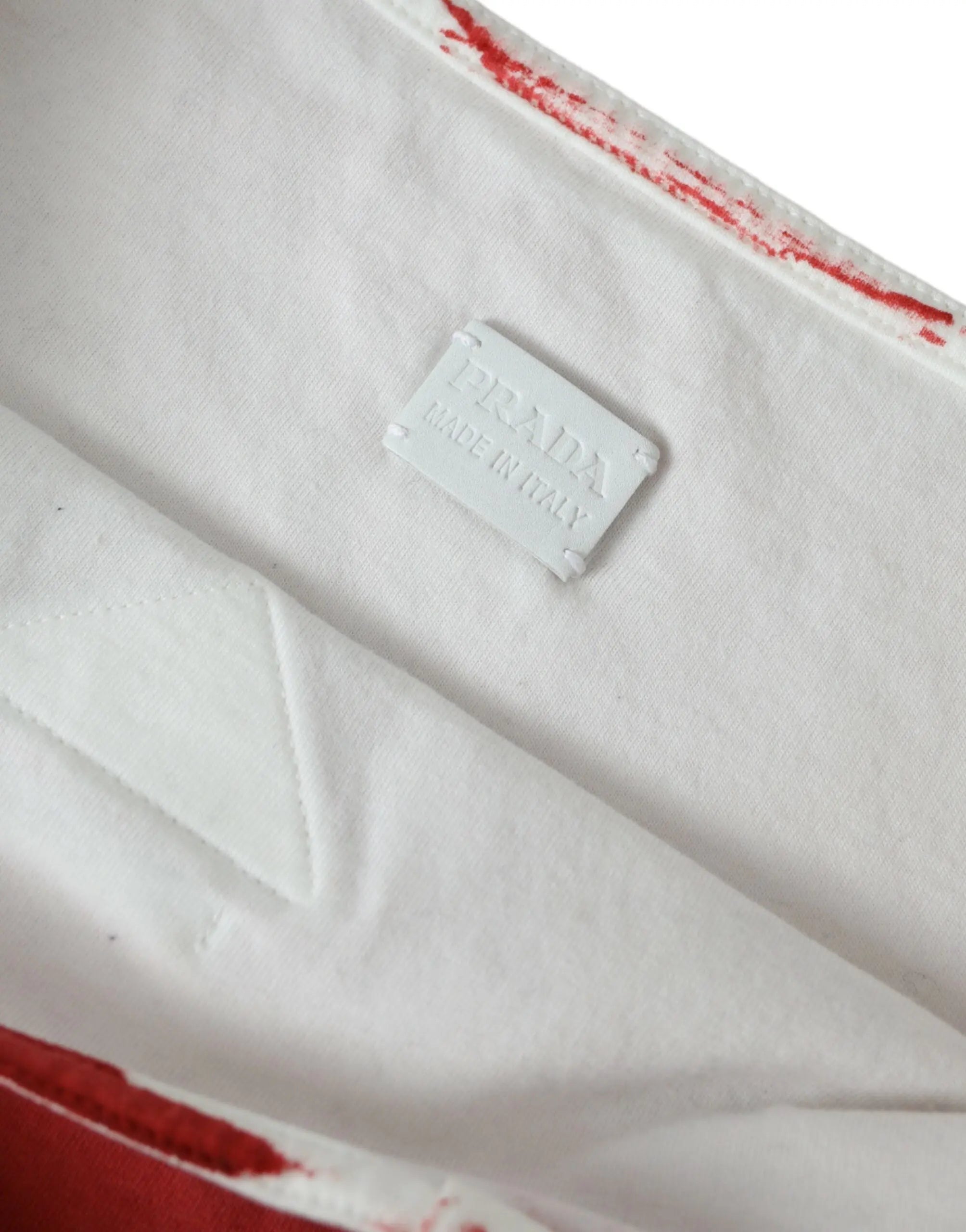 Tote bag Prada rouge et blanc Prada