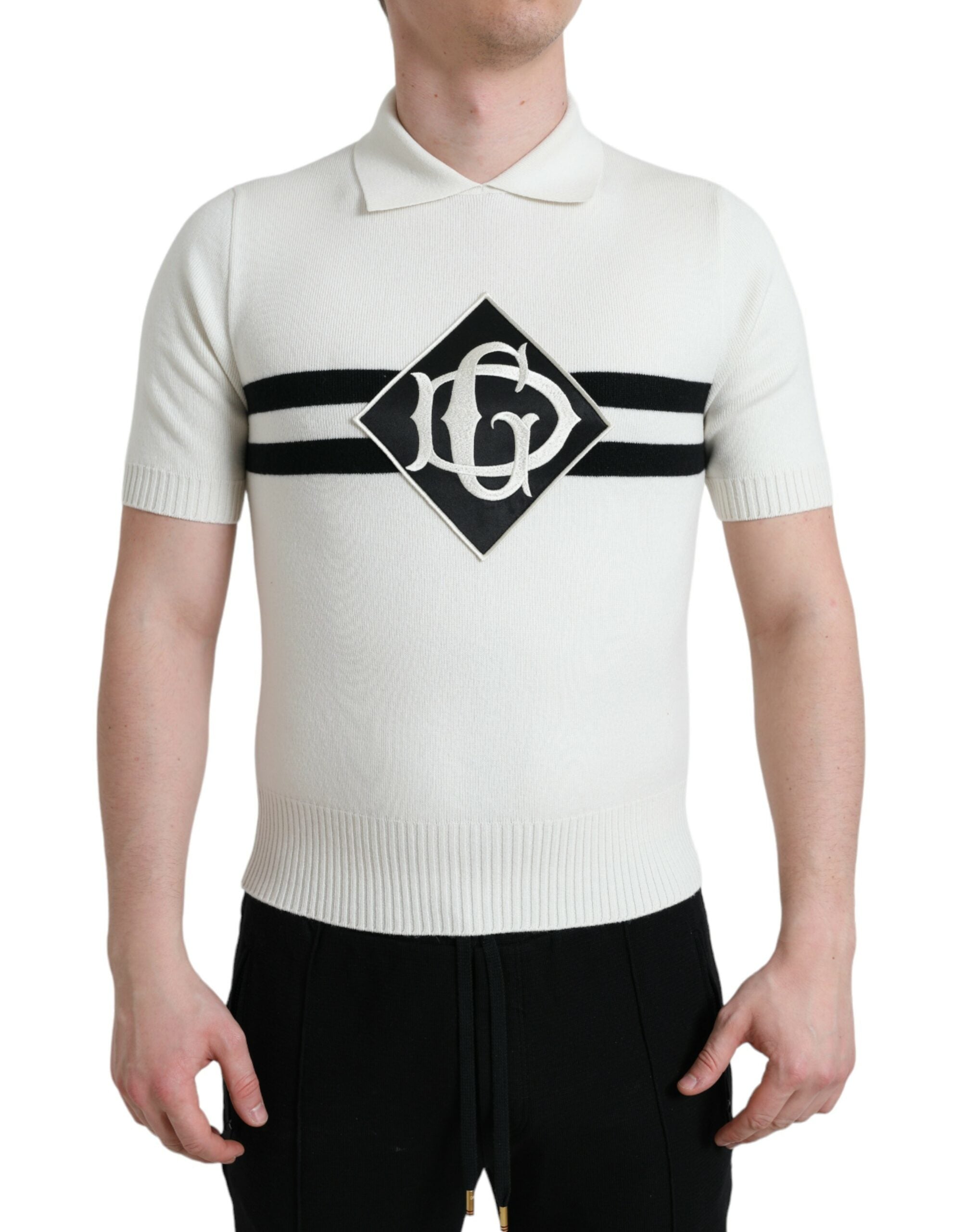 T-shirt Dolce & Gabbana collier blanc