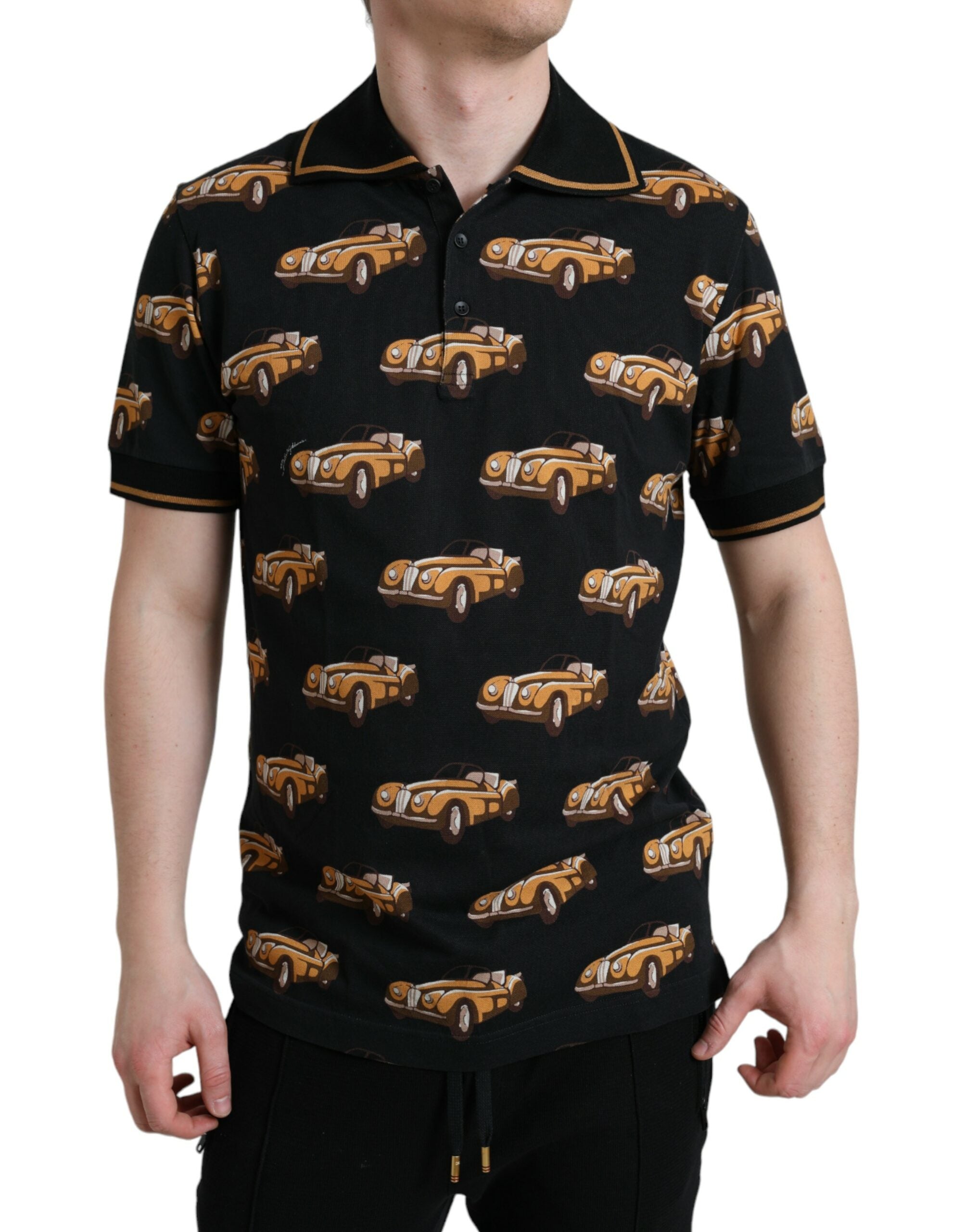 Polo Dolce & Gabbana avec voiture noir
