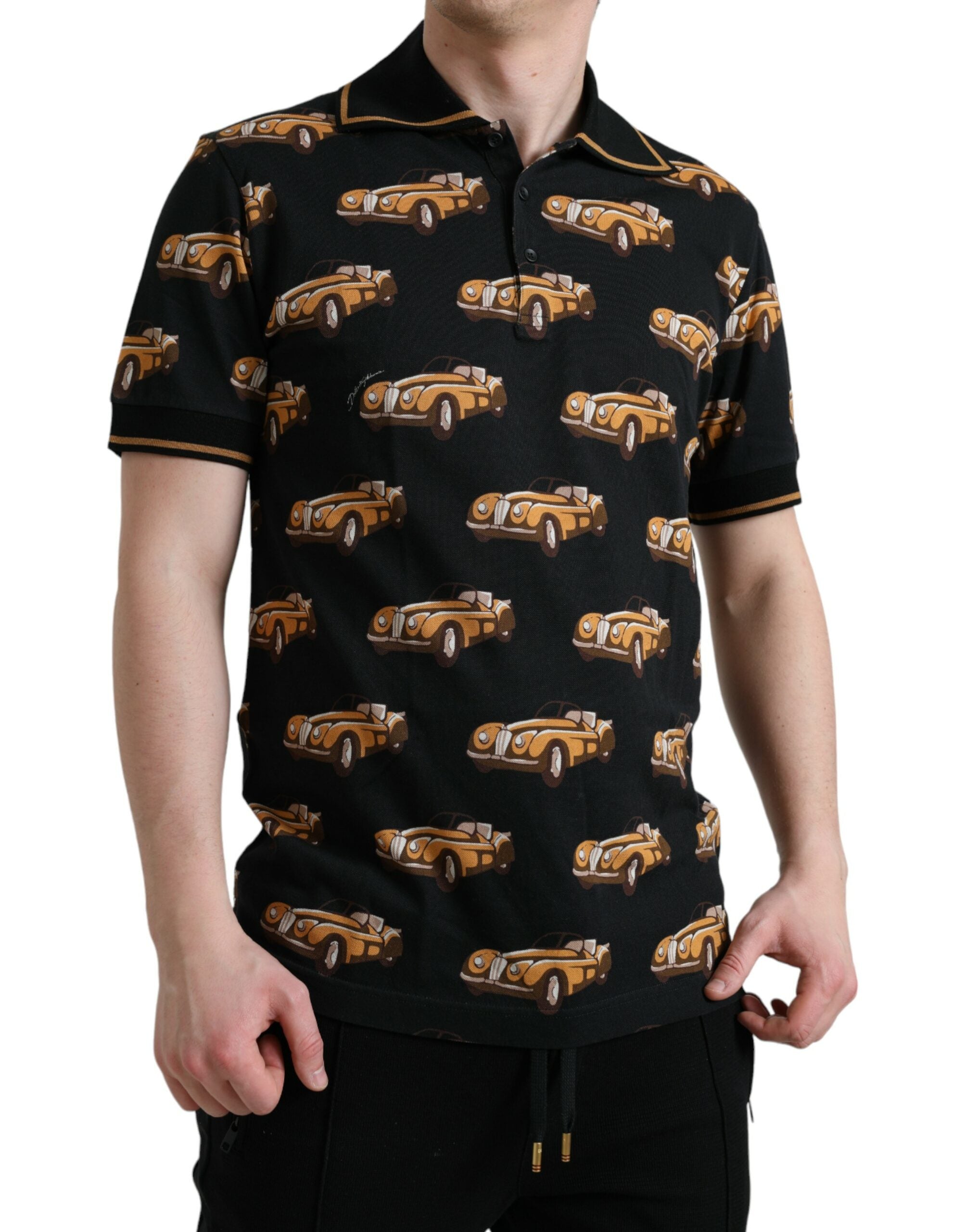 Polo Dolce & Gabbana avec voiture noir