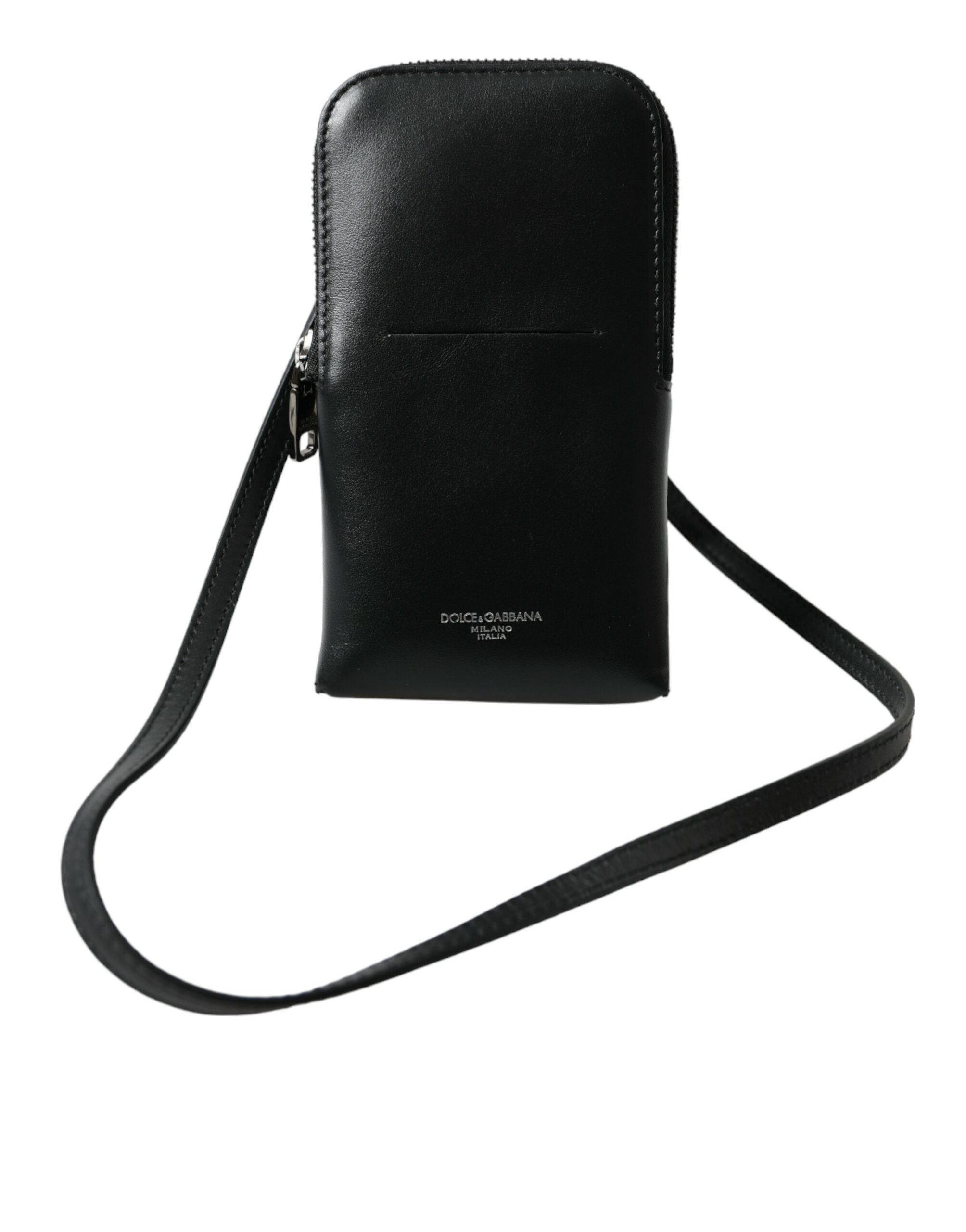 Portefeuille Dolce & Gabbana Strap noir