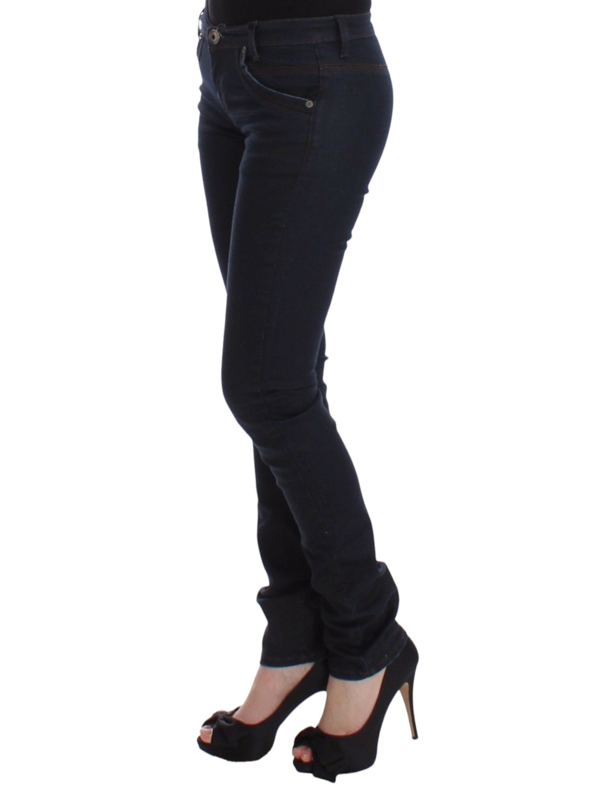 Jean skinny Ermanno Scervino bleu foncé