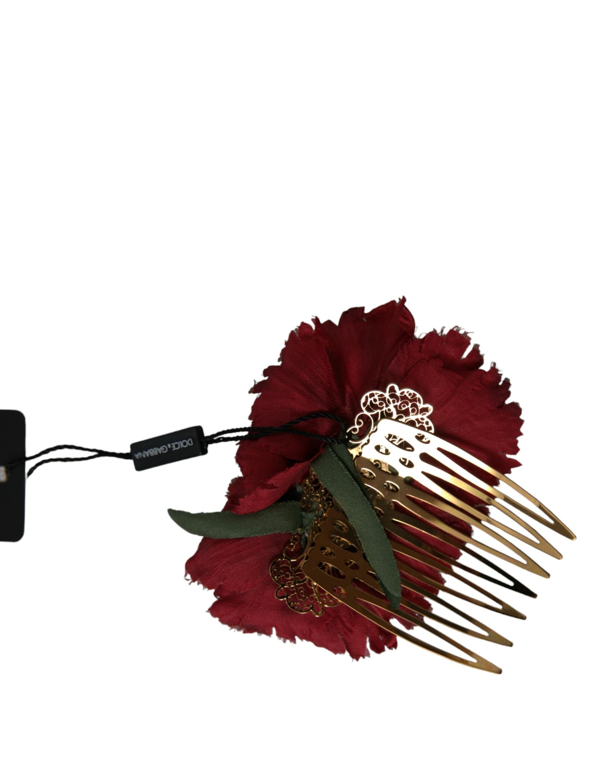 Peigne Dolce & Gabbana floral rouge