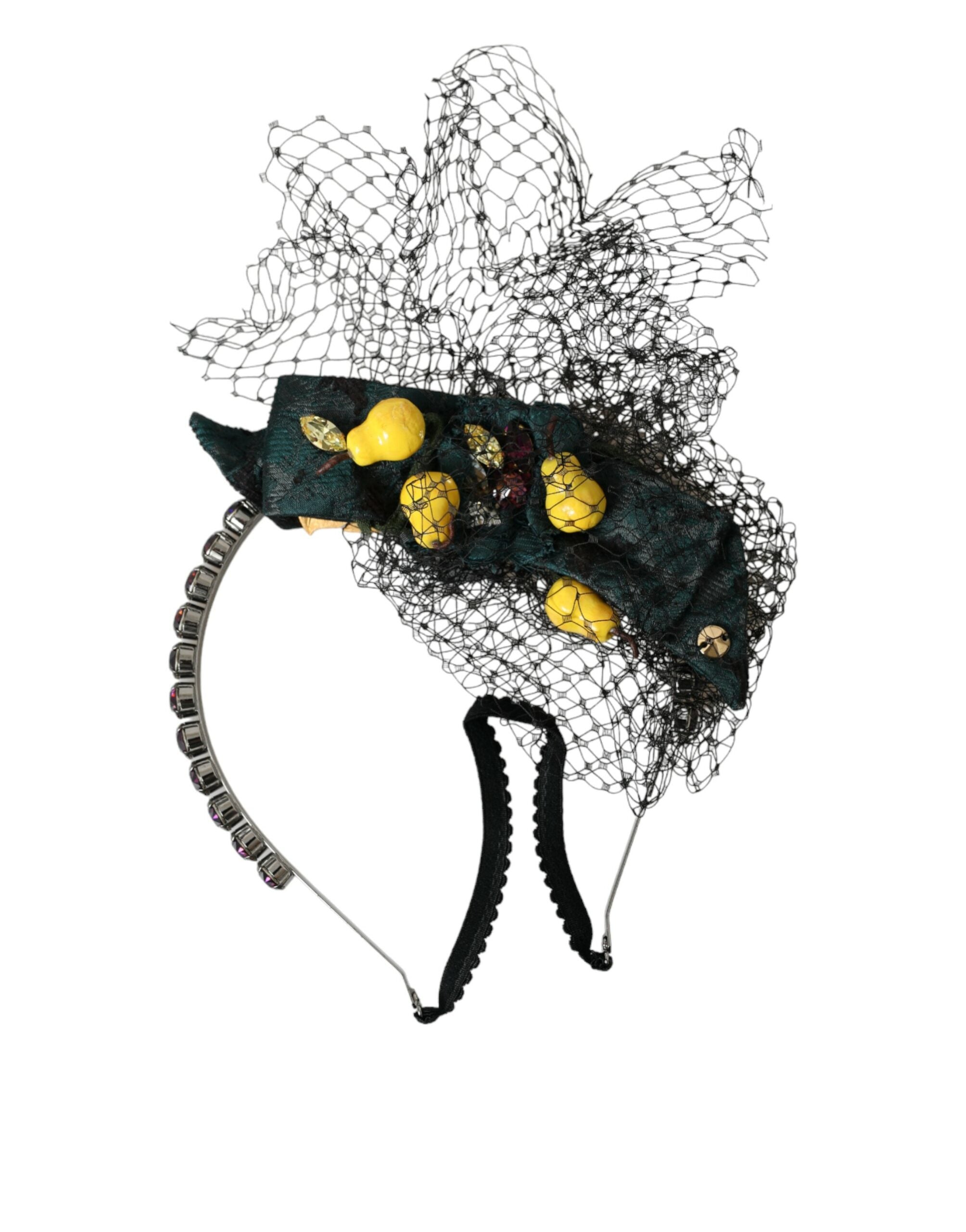 Diadème Dolce & Gabbana citrons noirs