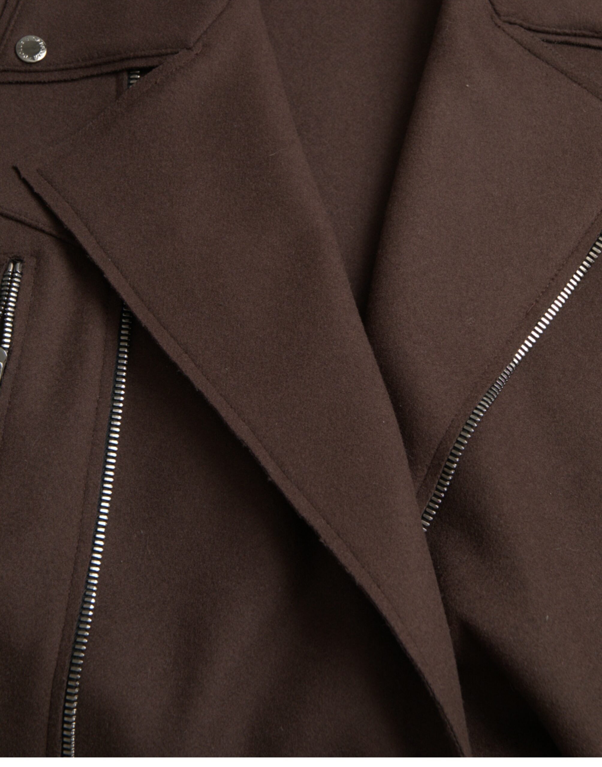 Veste DOLCE & GABBANA Biker marron