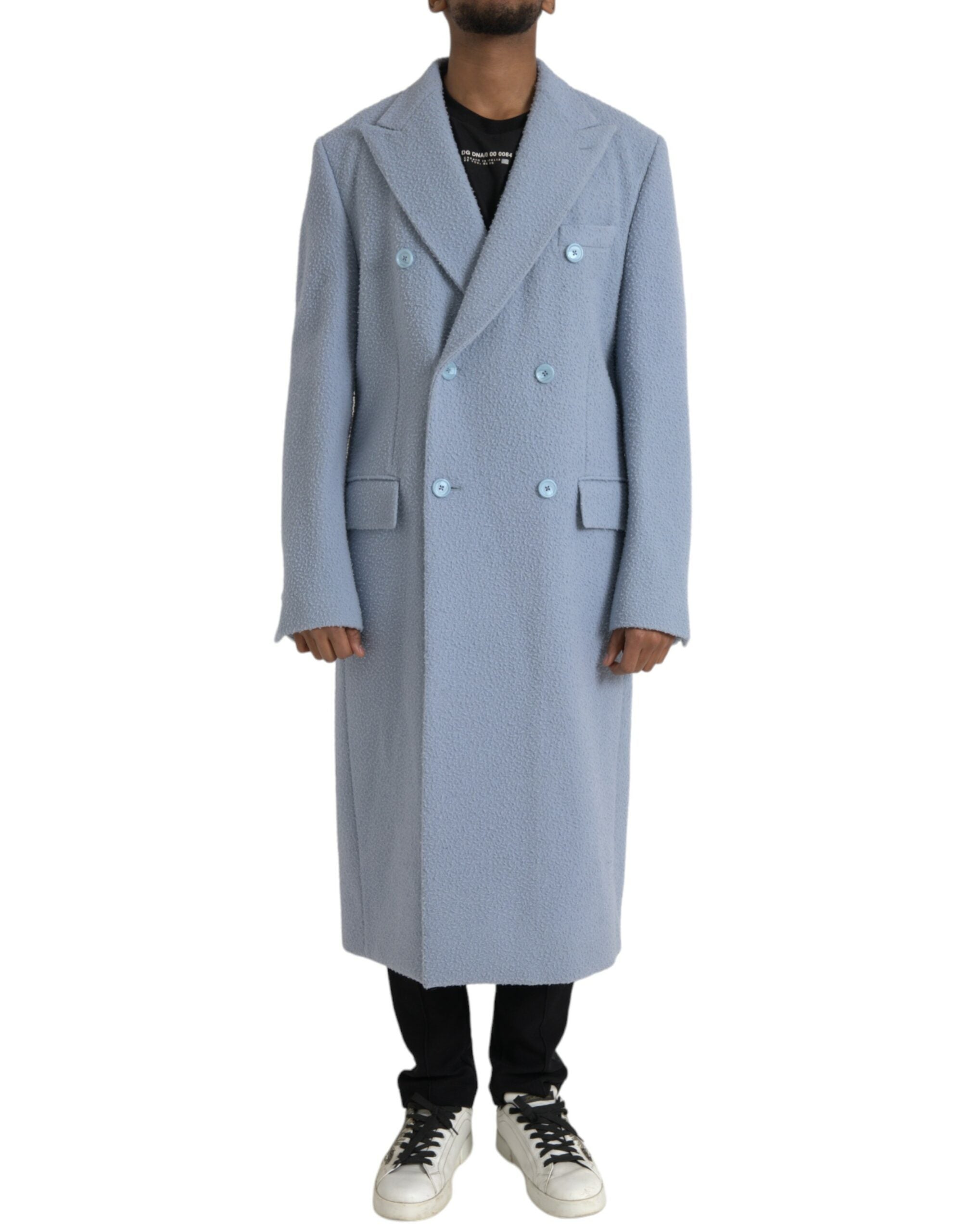 Trench coat Dolce & Gabbana bleu clair
