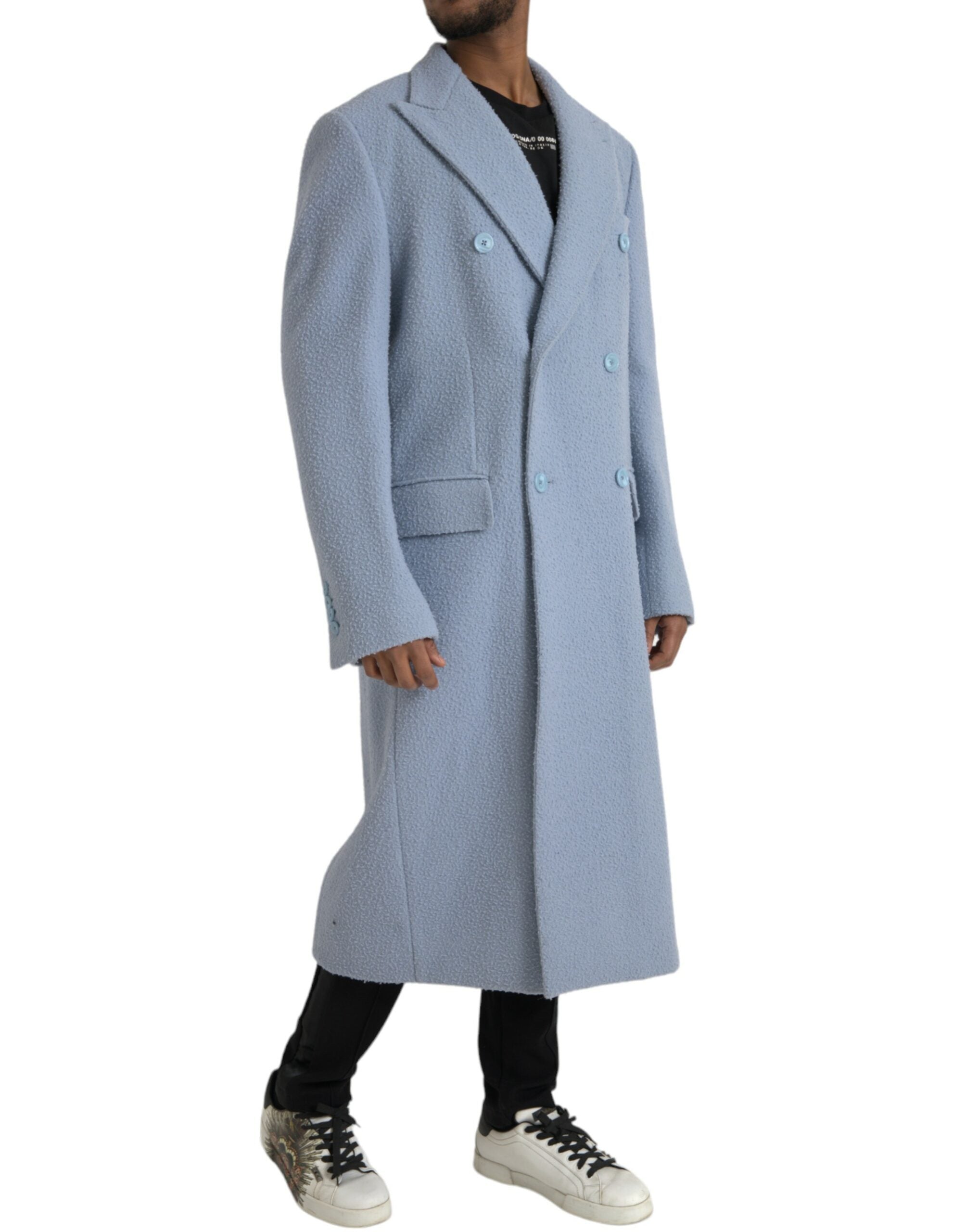Trench coat Dolce & Gabbana bleu clair