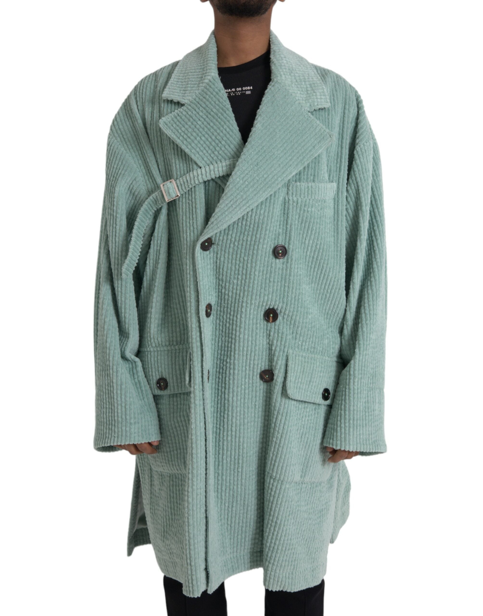 Manteau DOLCE & GABBANA trench bleu clair