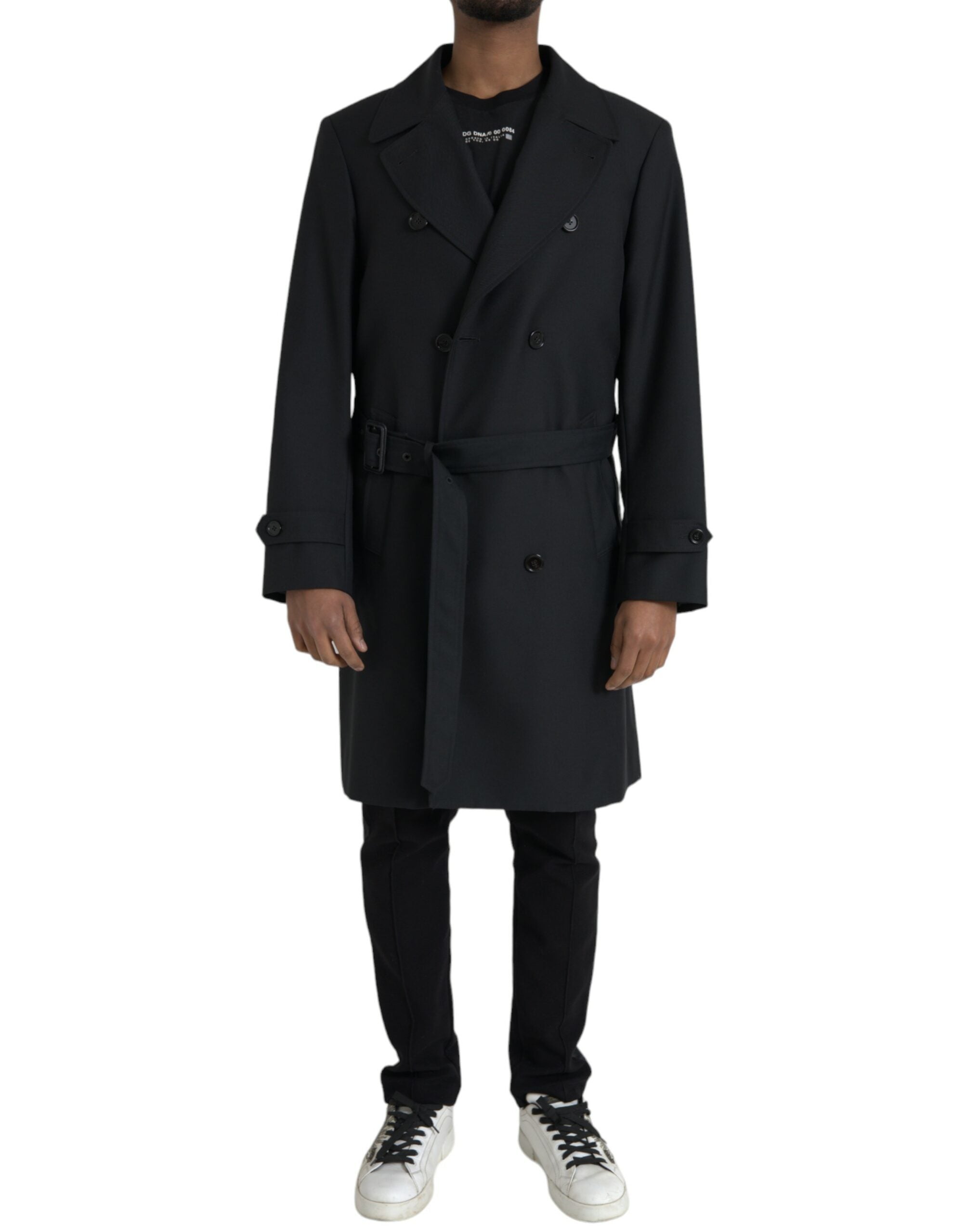 Trench coat Dolce & Gabbana noir