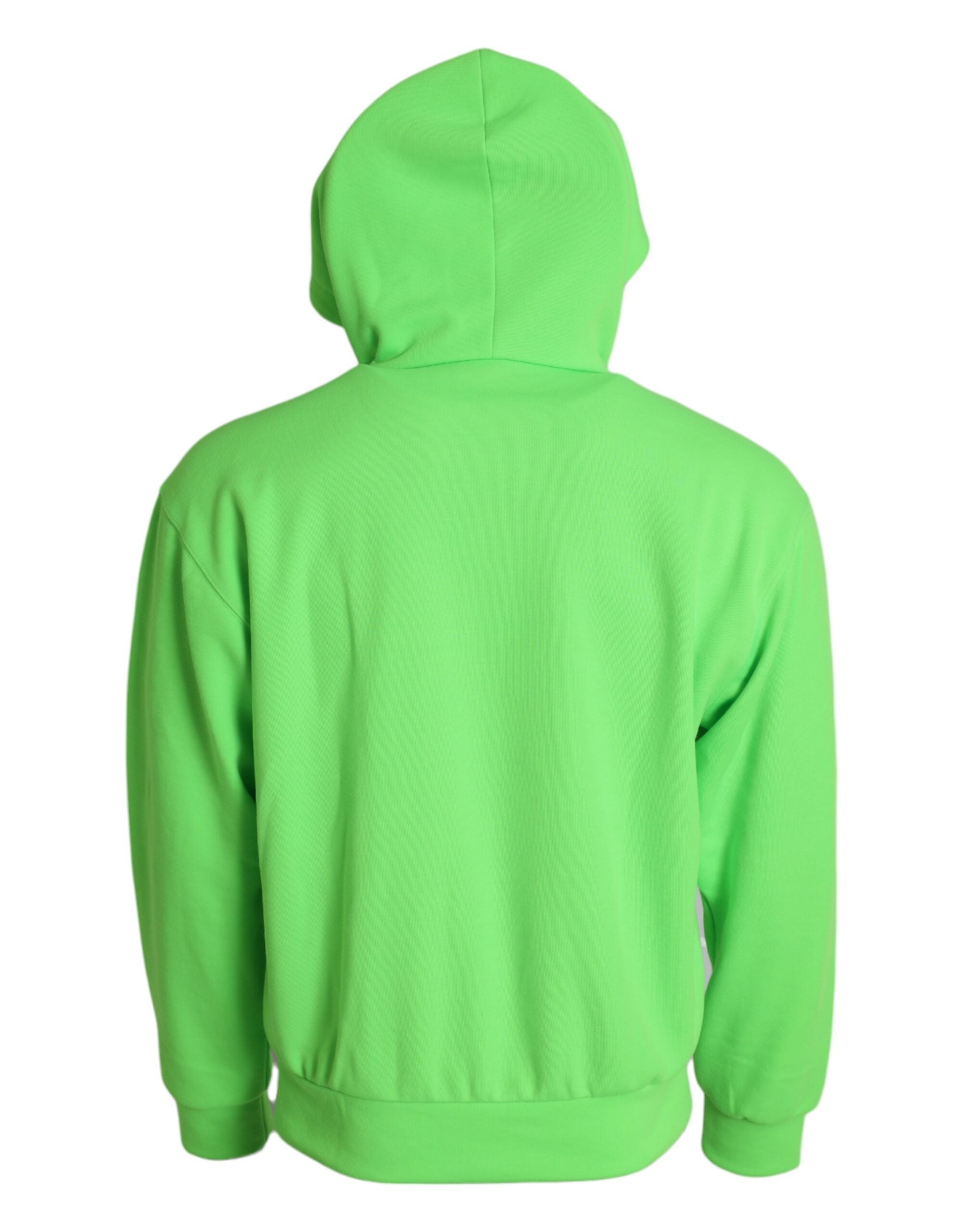 Sweat à capuche Dolce & Gabbana vert néon