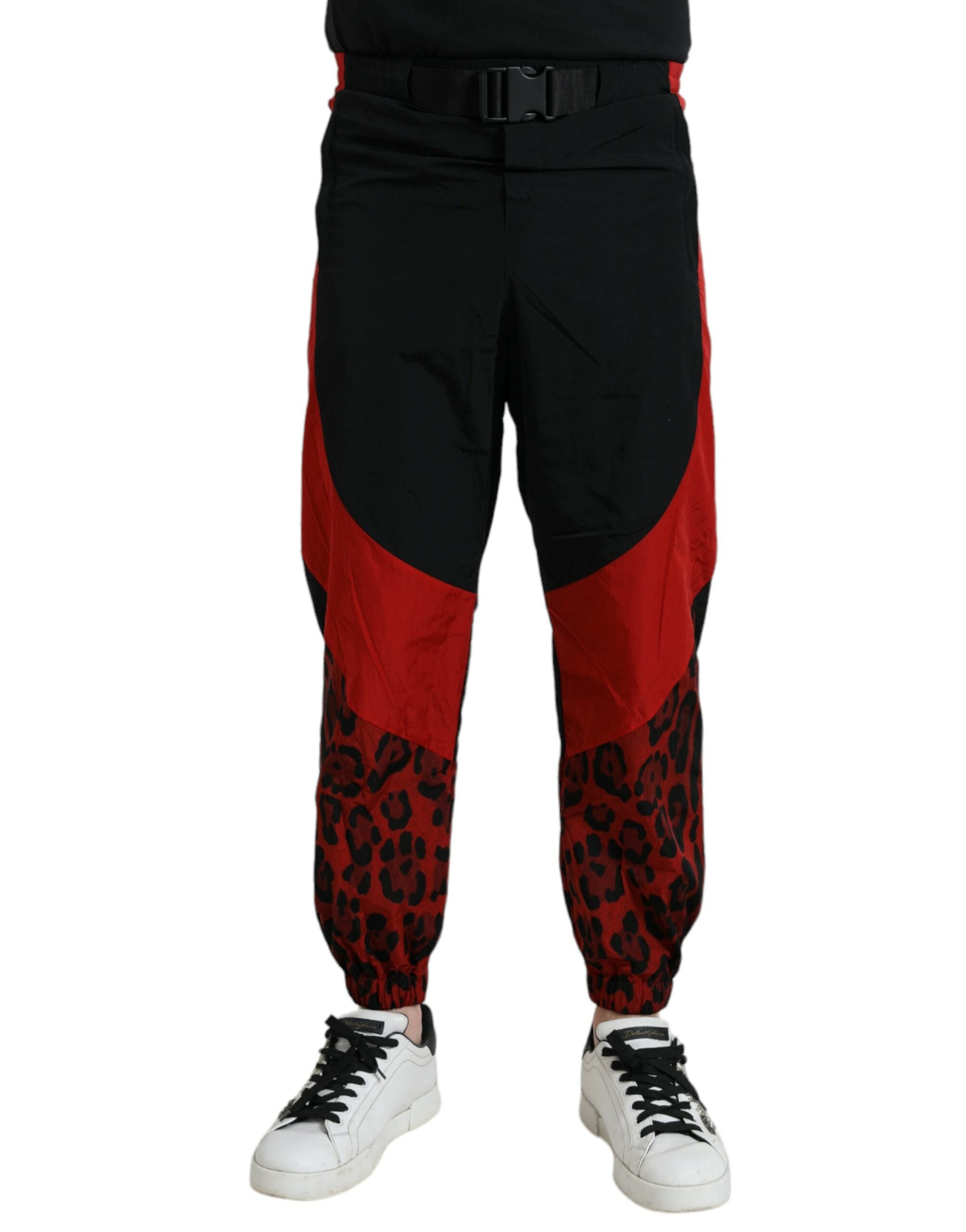 Jogger Dolce & Gabbana noir rouge