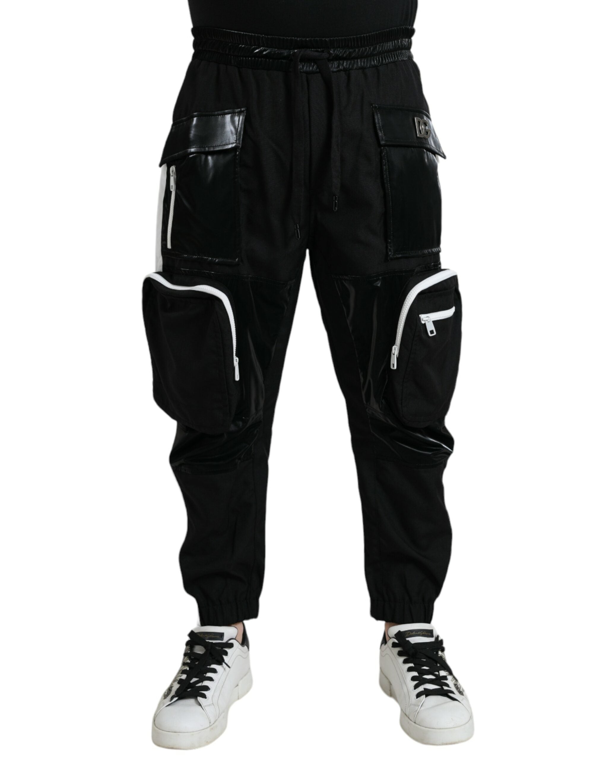 Pantalons DOLCE & GABBANA Jogger noirs