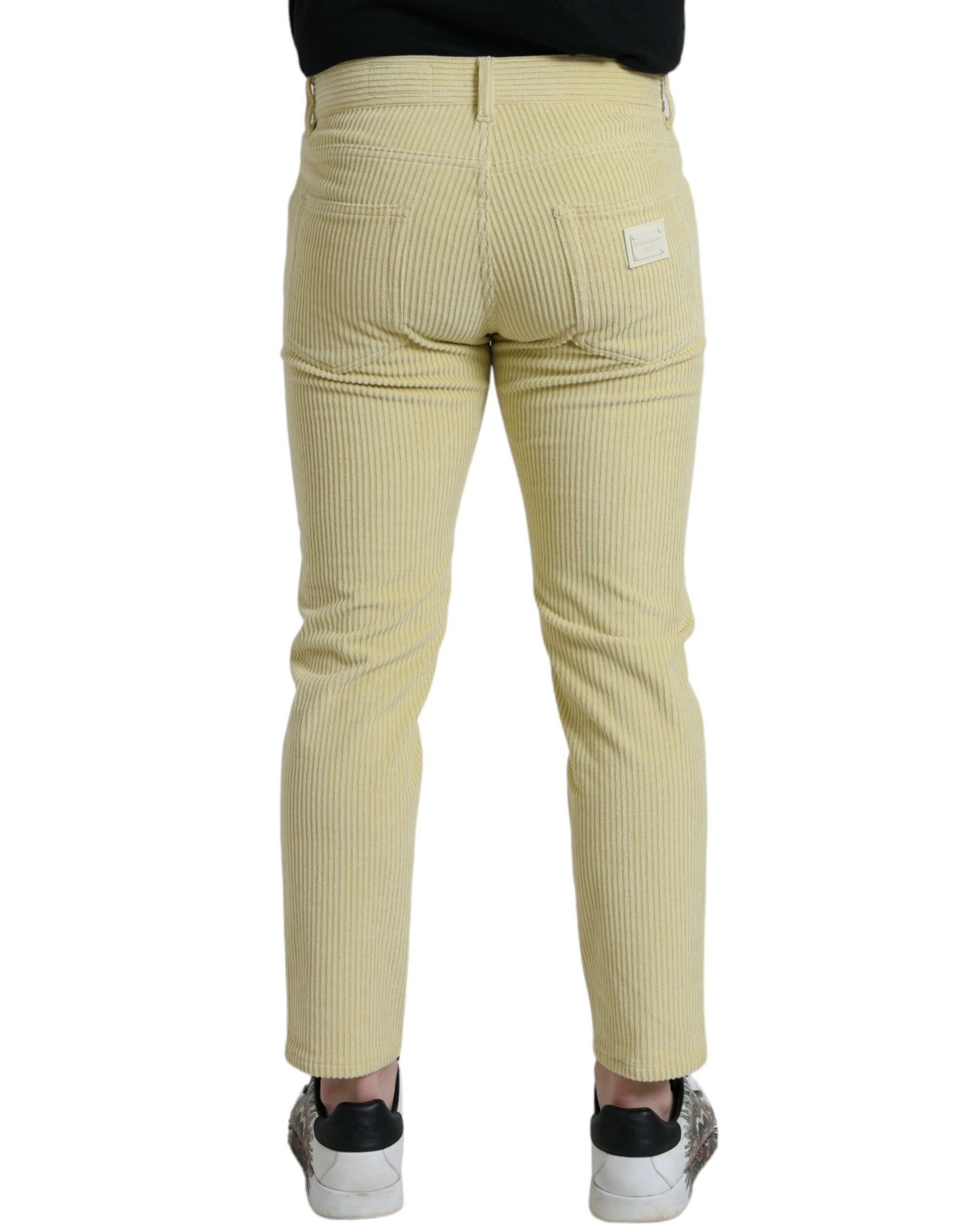 Jeans Dolce & Gabbana skinny jaunes