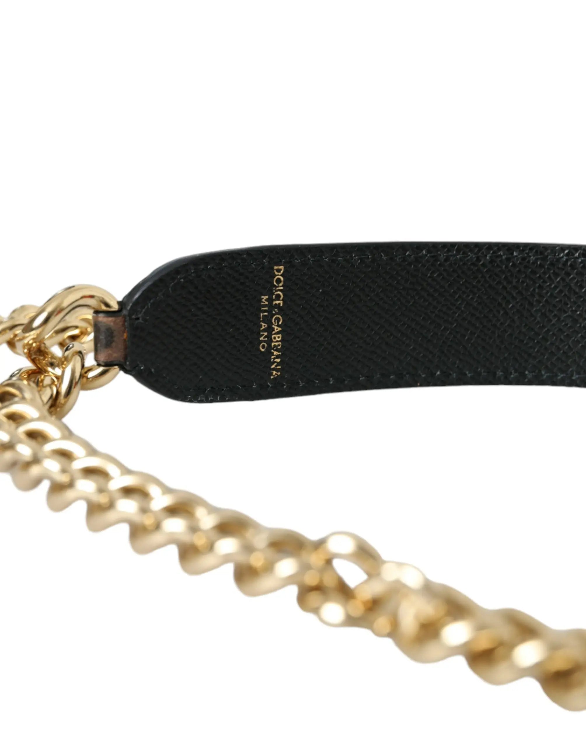 Sangle d'épaule Dolce & Gabbana léopard marron Dolce & Gabbana