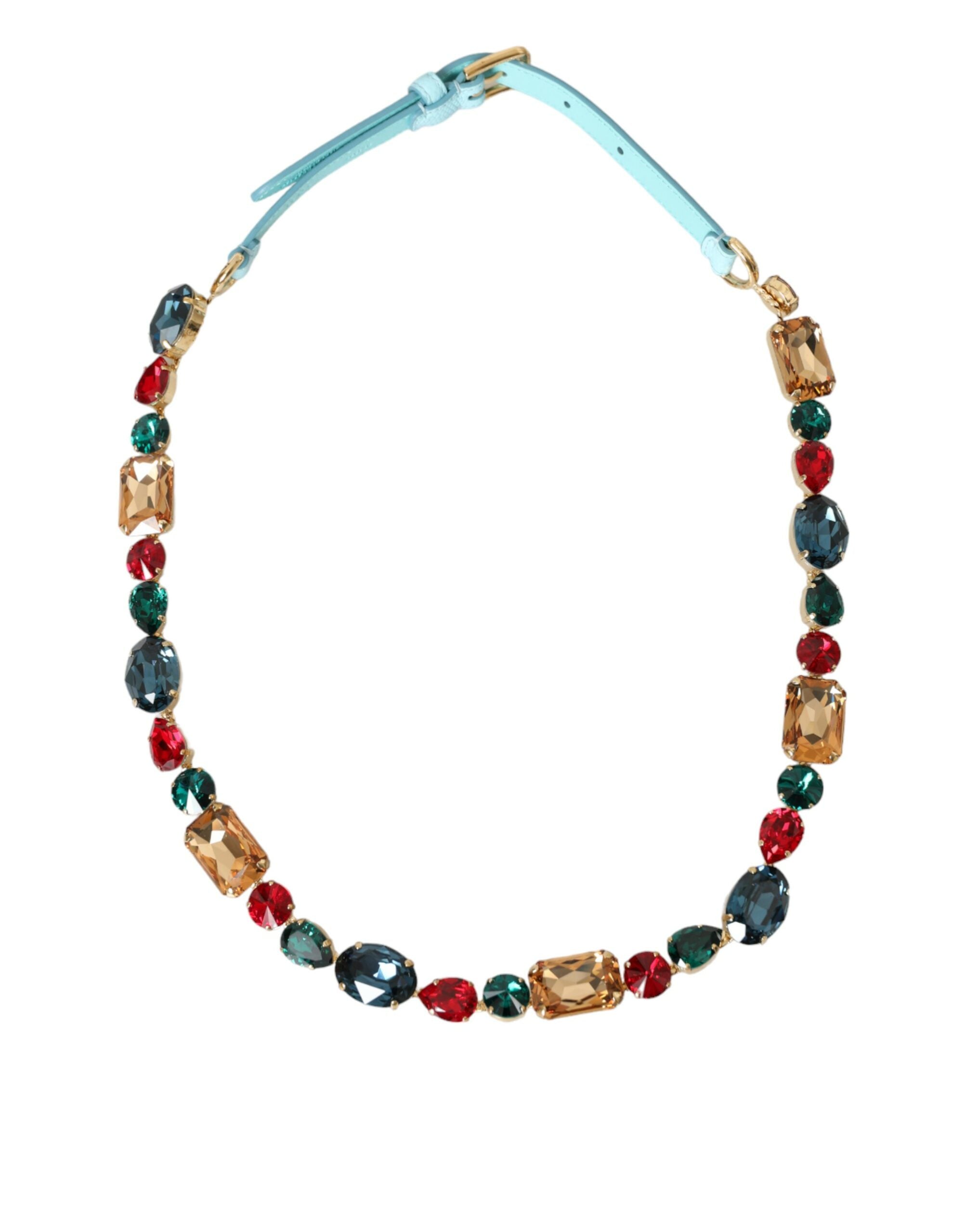 Ceinture Dolce & Gabbana bleue claire
