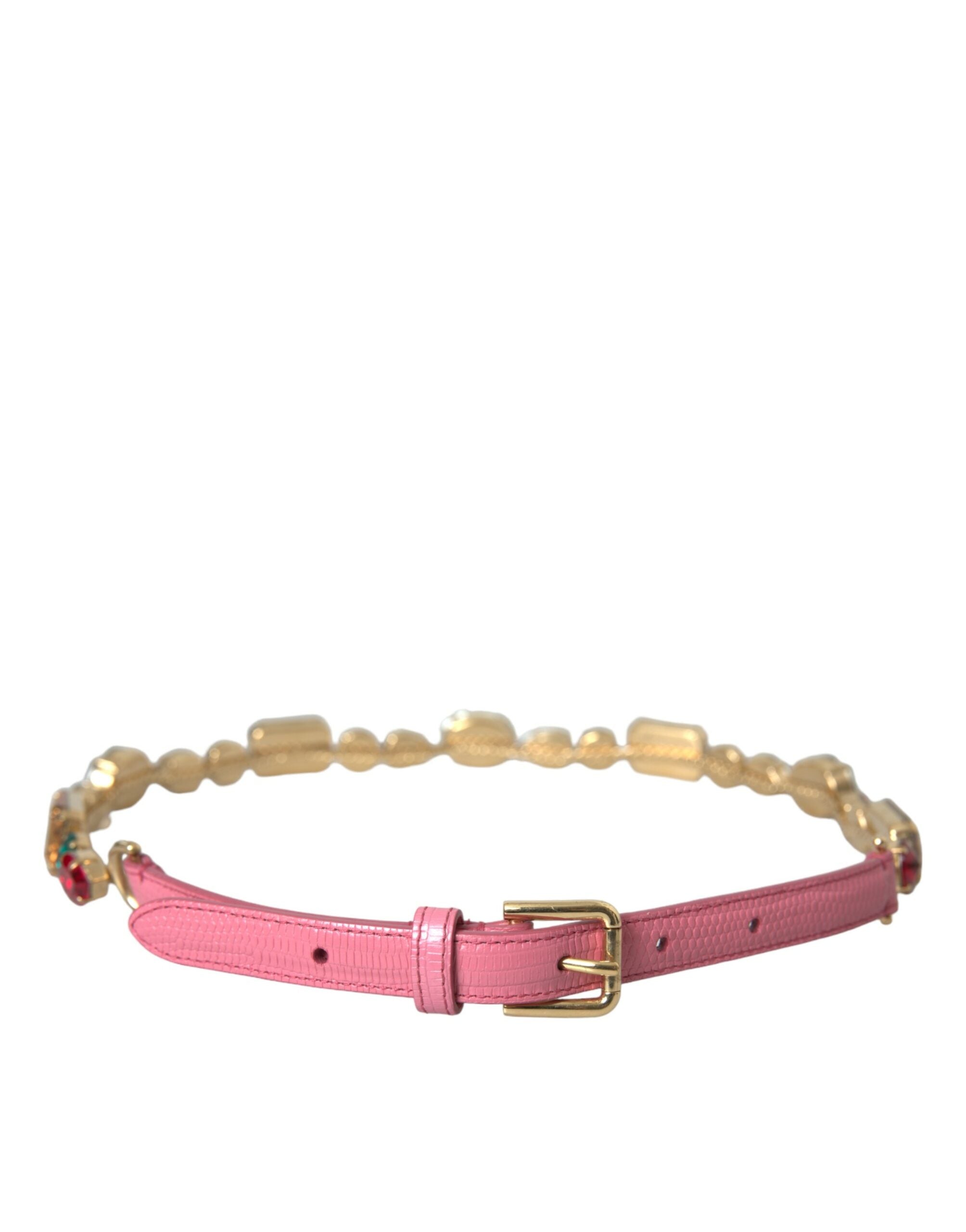 Ceinture Dolce & Gabbana rose