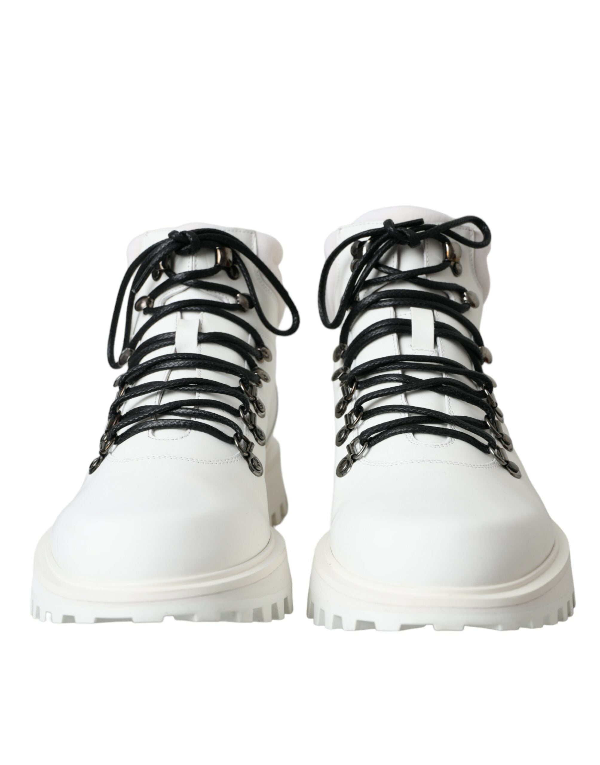 Bottines Dolce & Gabbana Vulcano blanches