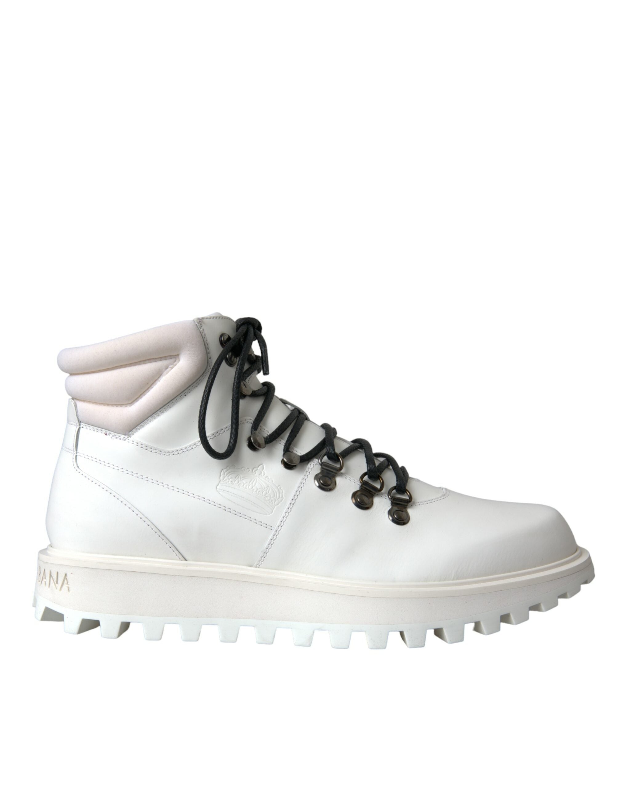 Bottines Dolce & Gabbana Vulcano blanches