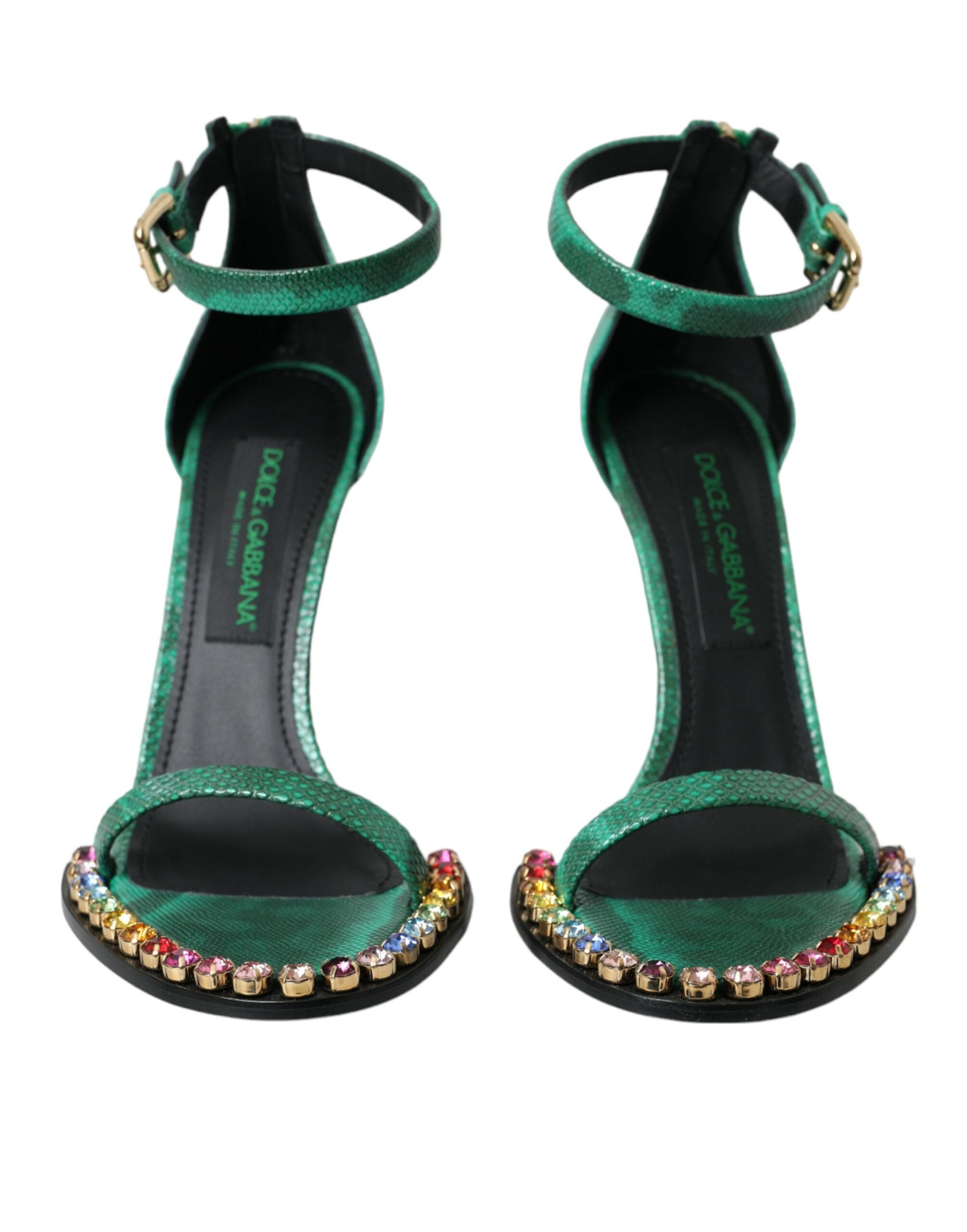 Sandales Dolce & Gabbana vertes