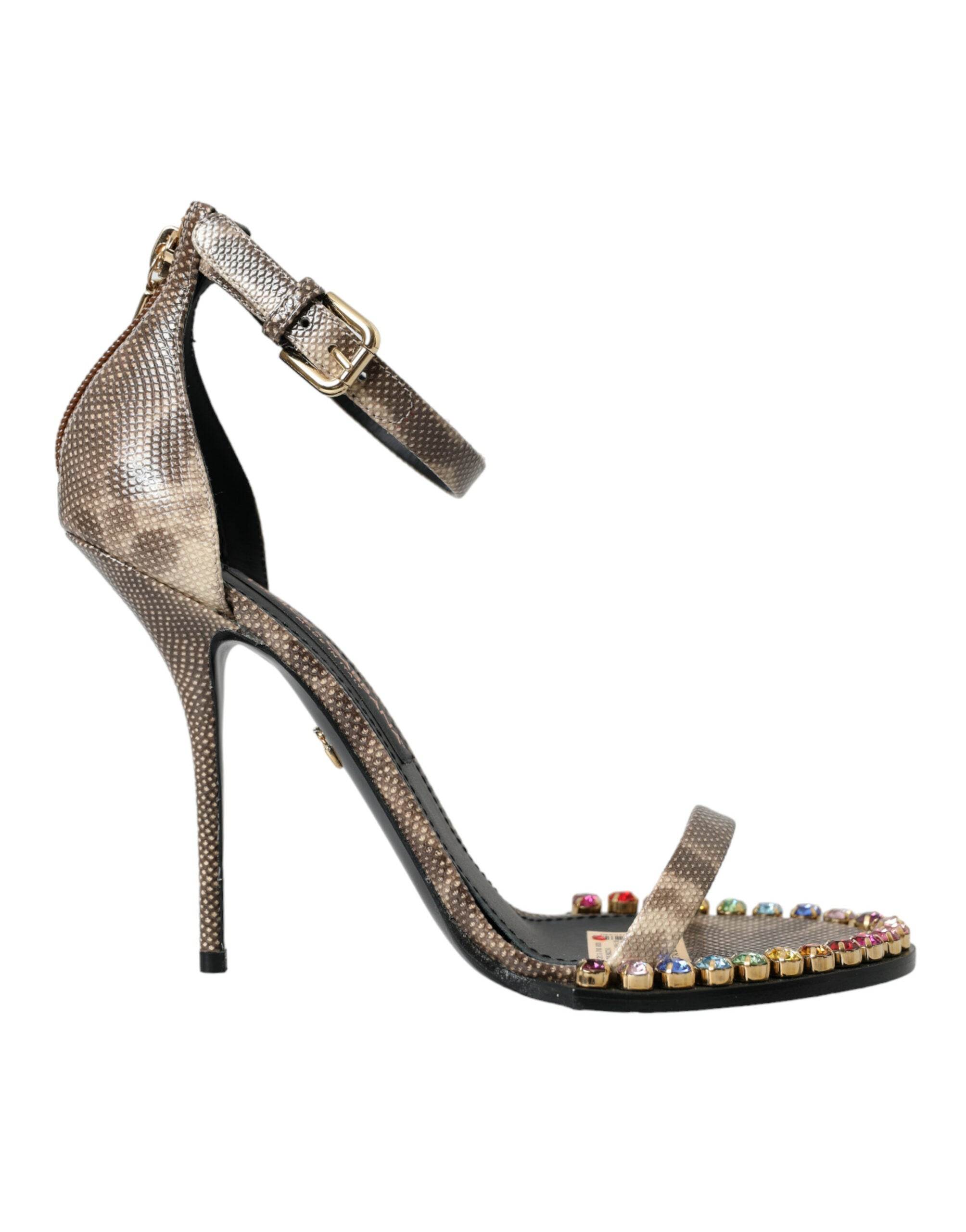 Sandales Dolce & Gabbana marron beiges