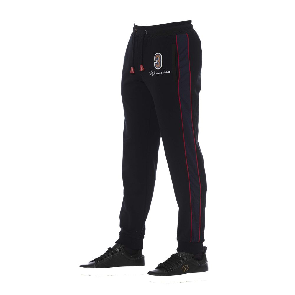 Pantalon Trussardi modèle sportif noir