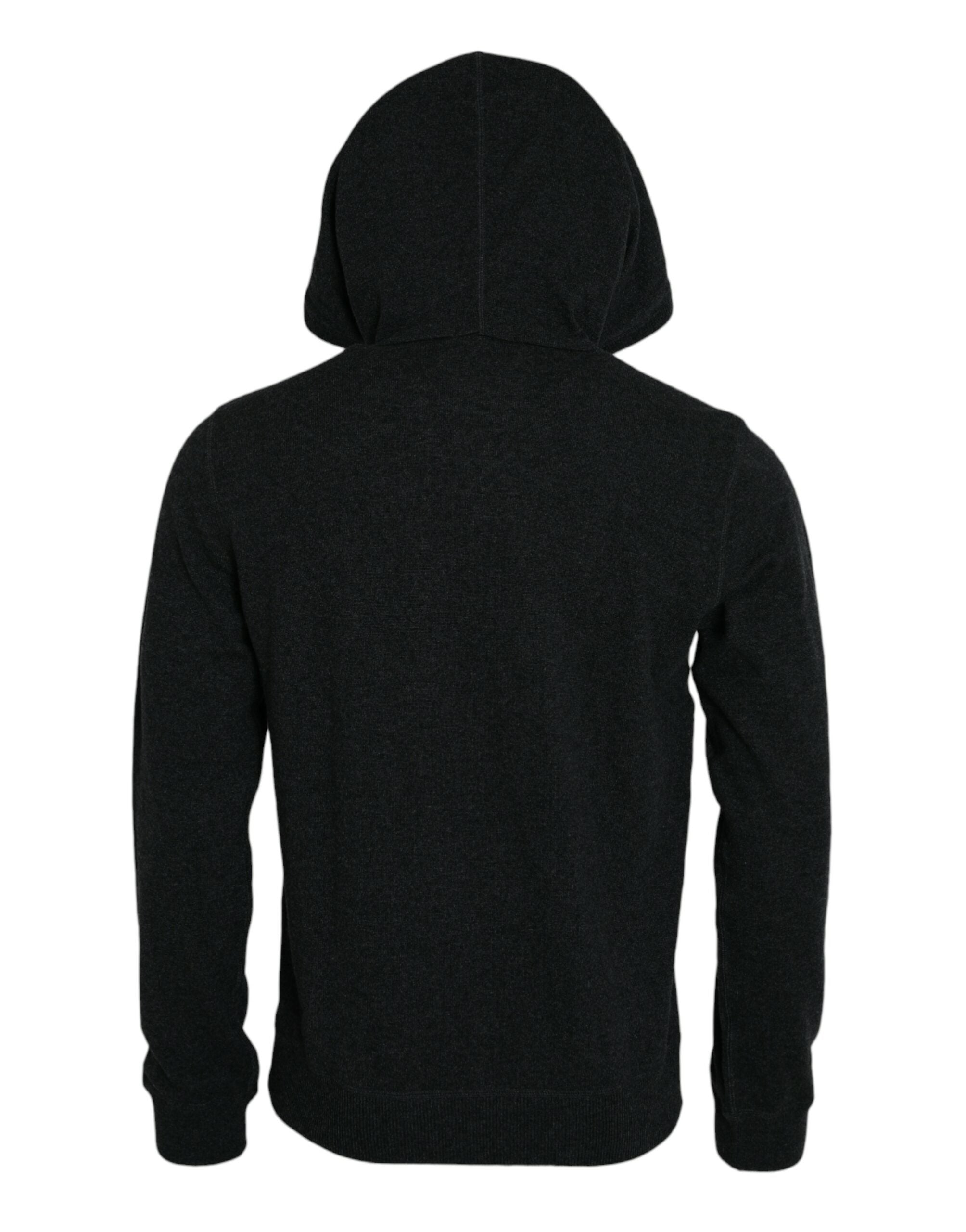 Pull à capuche Dolce & Gabbana gris foncé