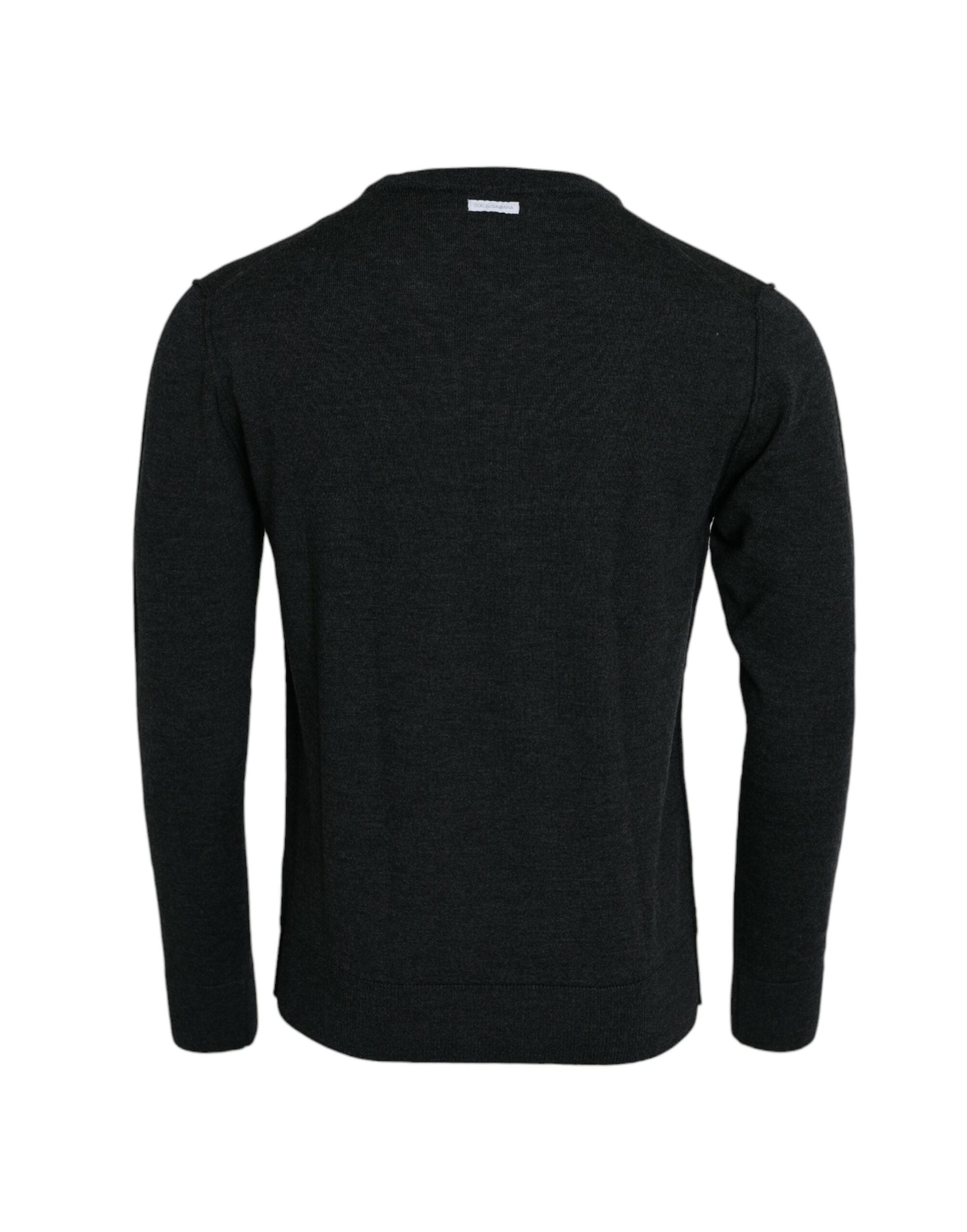 Pull Dolce & Gabbana gris foncé