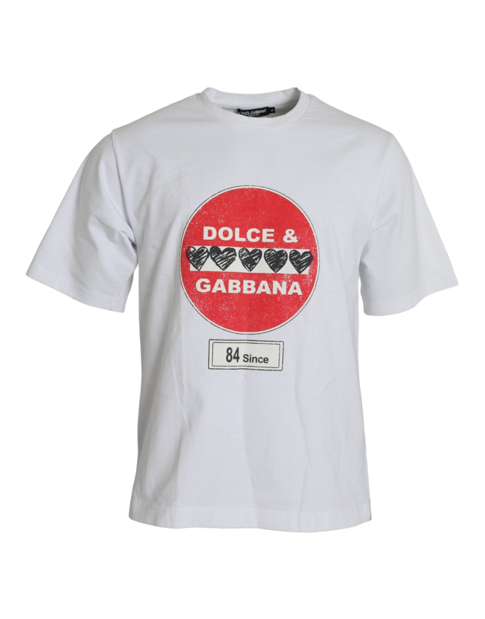 T-shirt Dolce & Gabbana Amor blanc