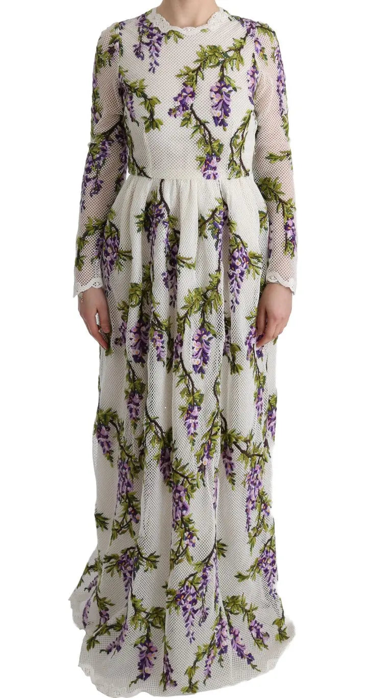 Robe Dolce & Gabbana A-line blanche Dolce & Gabbana