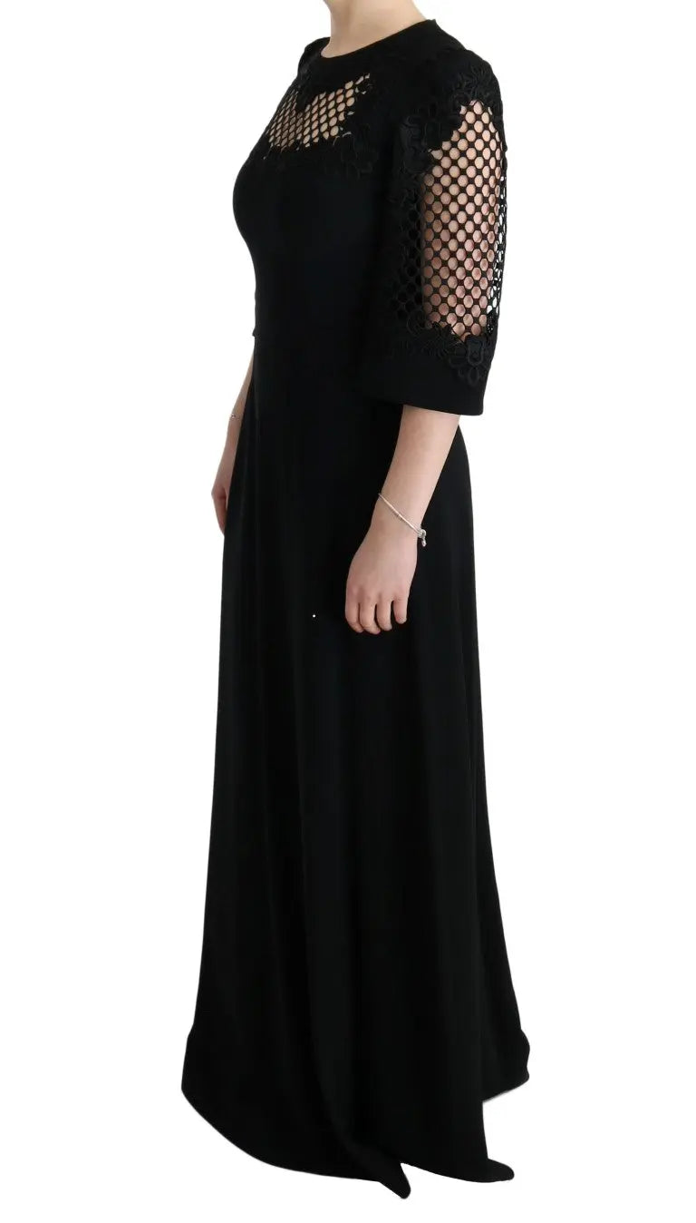 Robe Dolce & Gabbana maxi noire Dolce & Gabbana