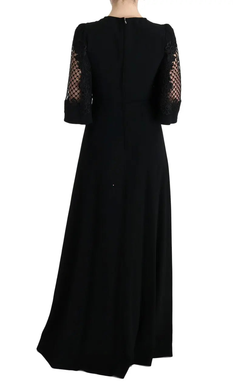 Robe Dolce & Gabbana maxi noire Dolce & Gabbana