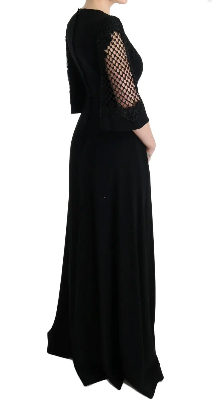 Robe Dolce & Gabbana maxi noire Dolce & Gabbana