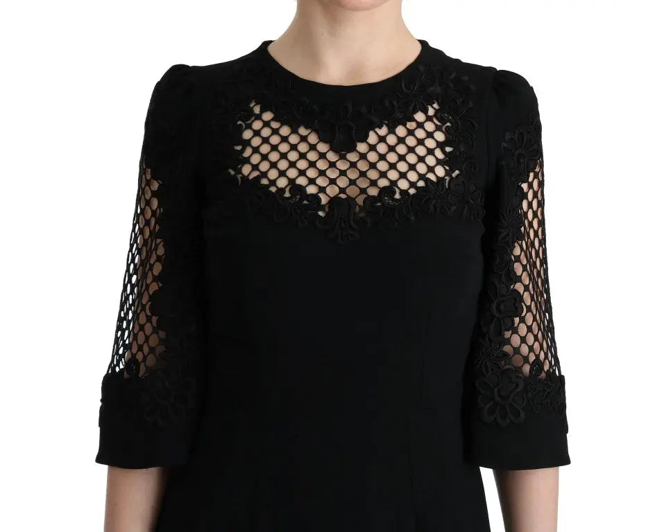 Robe Dolce & Gabbana maxi noire Dolce & Gabbana