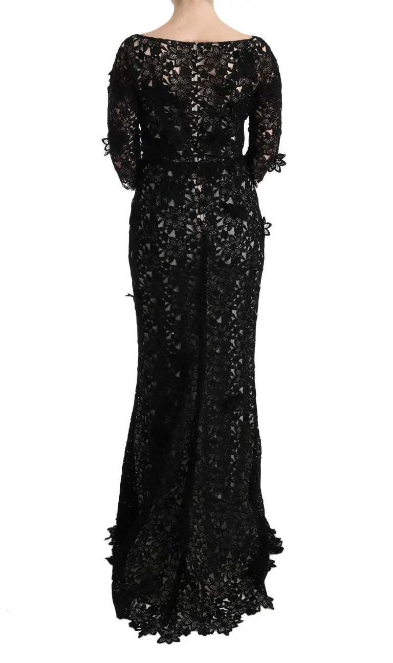 Robe Dolce & Gabbana maxi noire Dolce & Gabbana