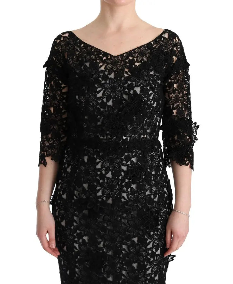 Robe Dolce & Gabbana maxi noire Dolce & Gabbana