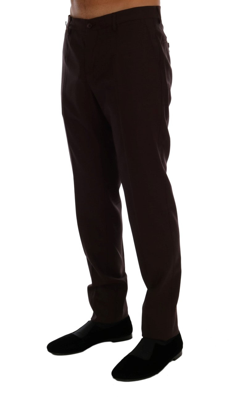 Pantalons Dolce & Gabbana formels violets