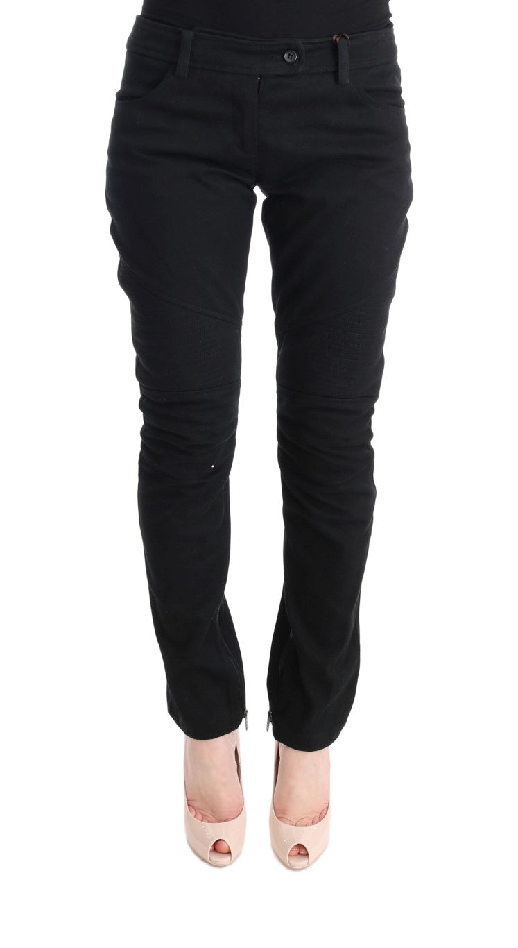 Pantalons Ermanno Scervino Slim Fit noirs