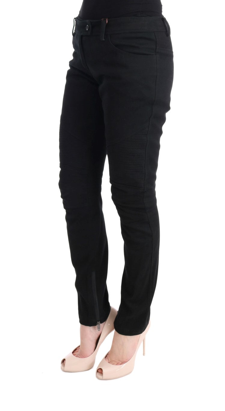 Pantalons Ermanno Scervino Slim Fit noirs