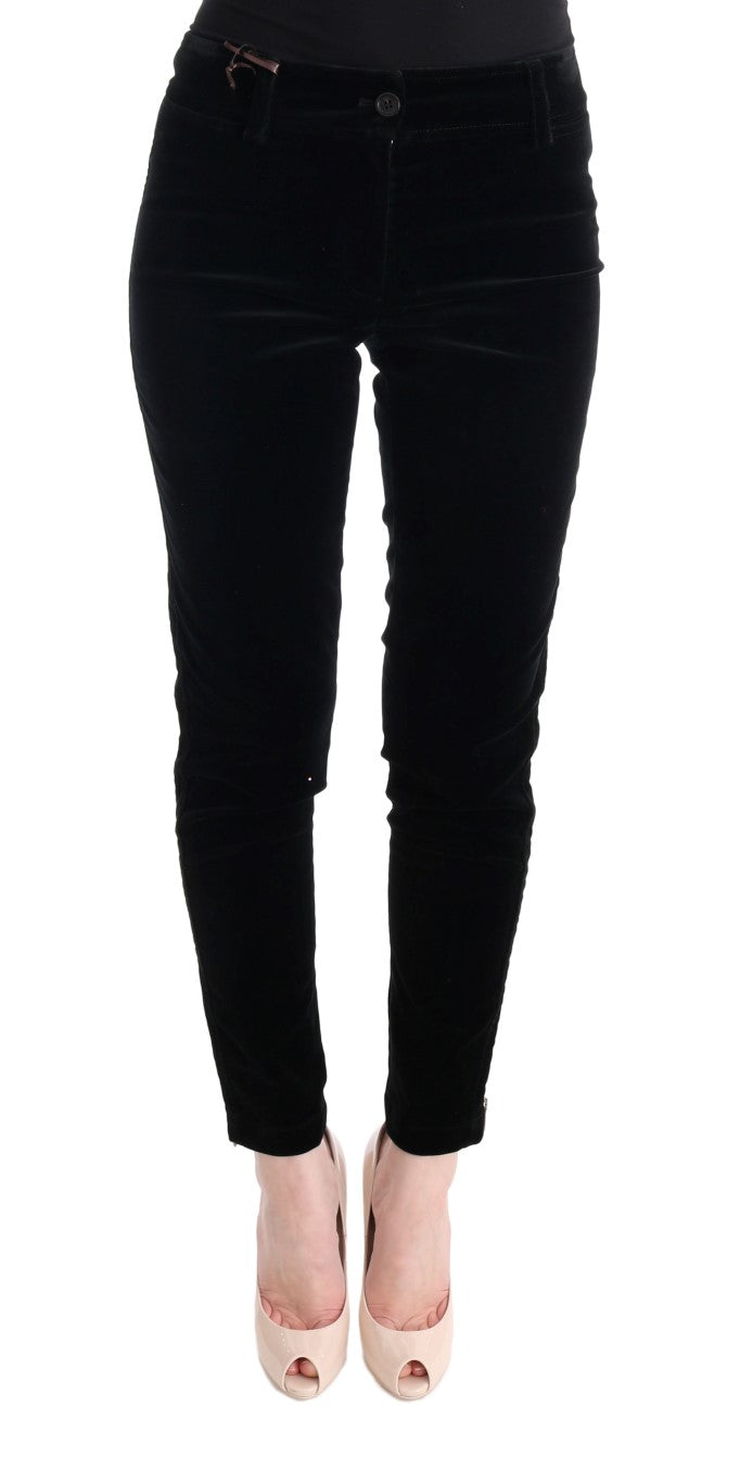 Pantalons Ermanno Scervino cropped noirs