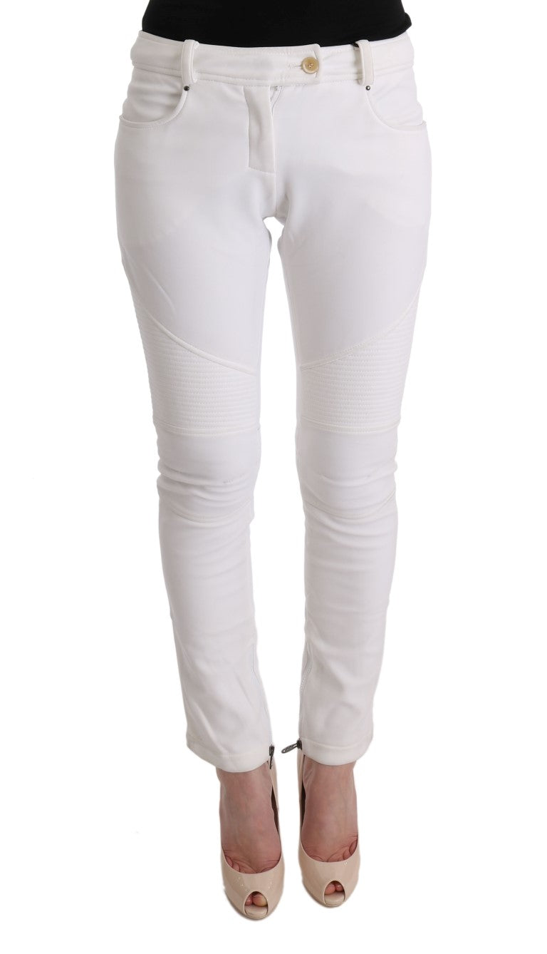 Pantalons Ermanno Scervino slim blancs