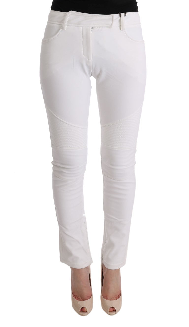 Pantalons Ermanno Scervino slim blancs