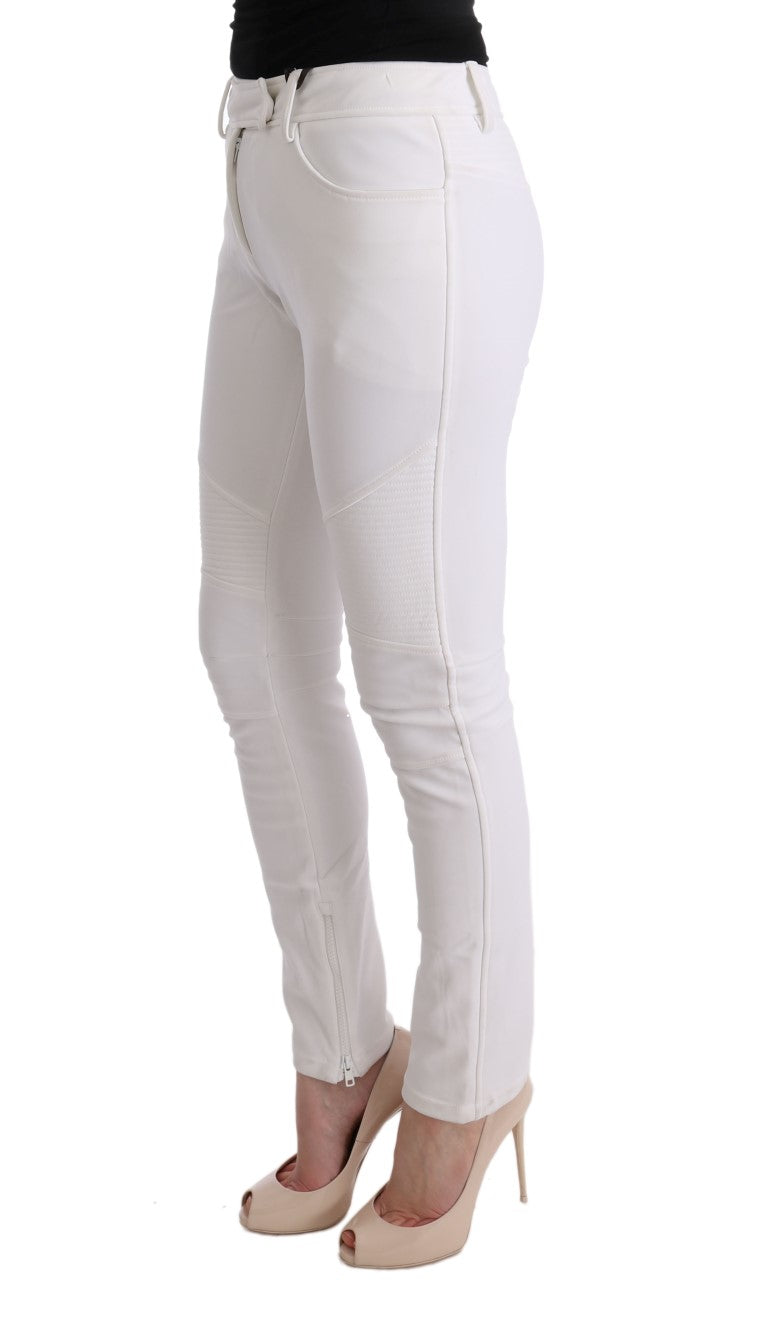 Pantalons Ermanno Scervino slim blancs