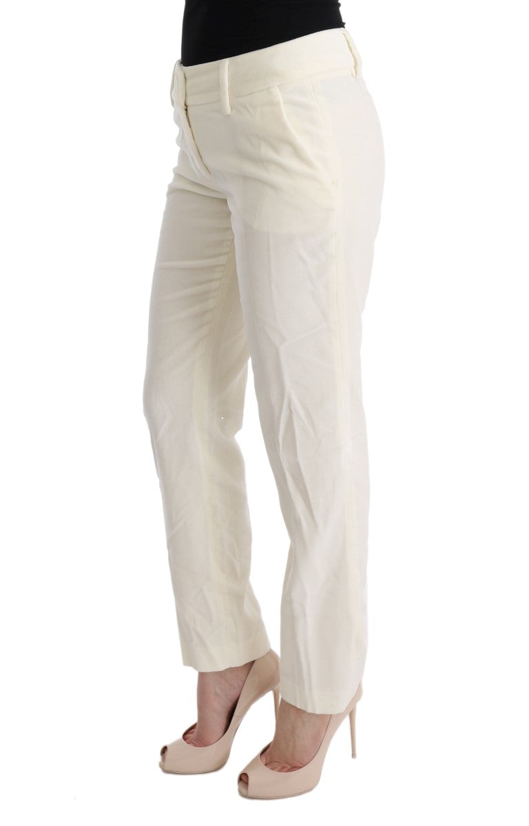 Pantalons Ermanno Scervino Regular Fit blancs