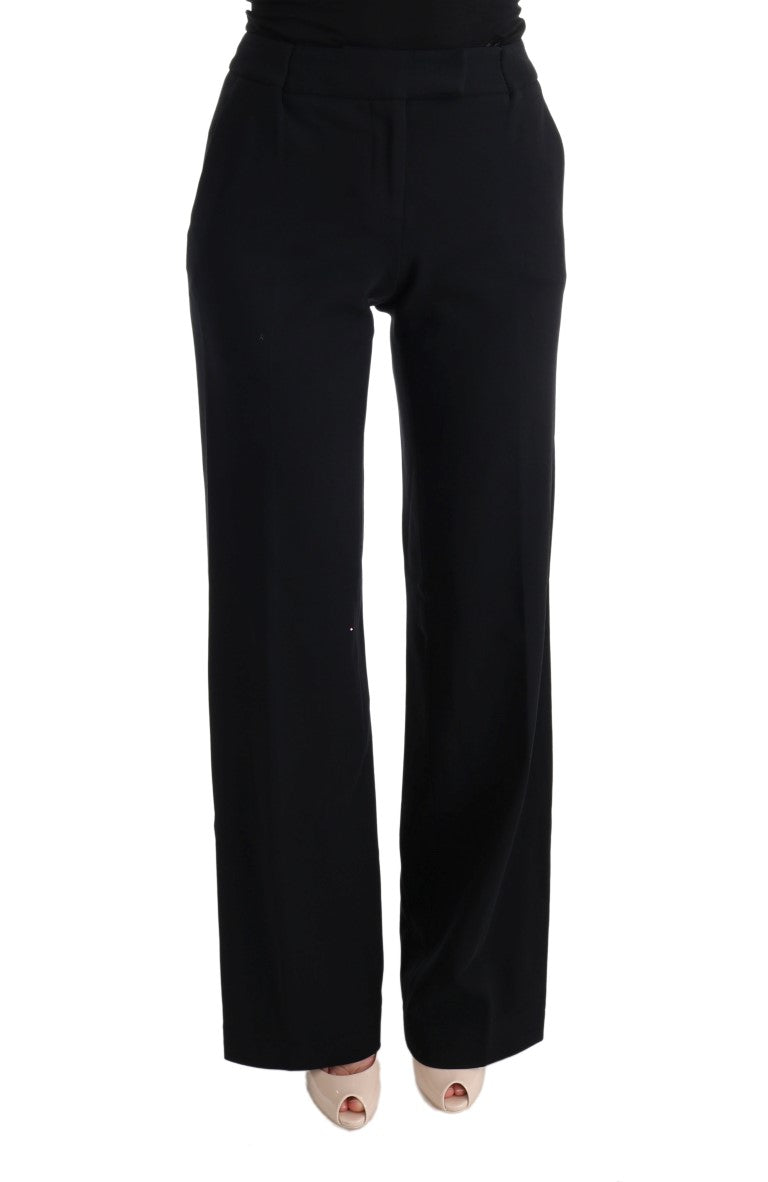 Pantalons Ermanno Scervino bootcut noirs