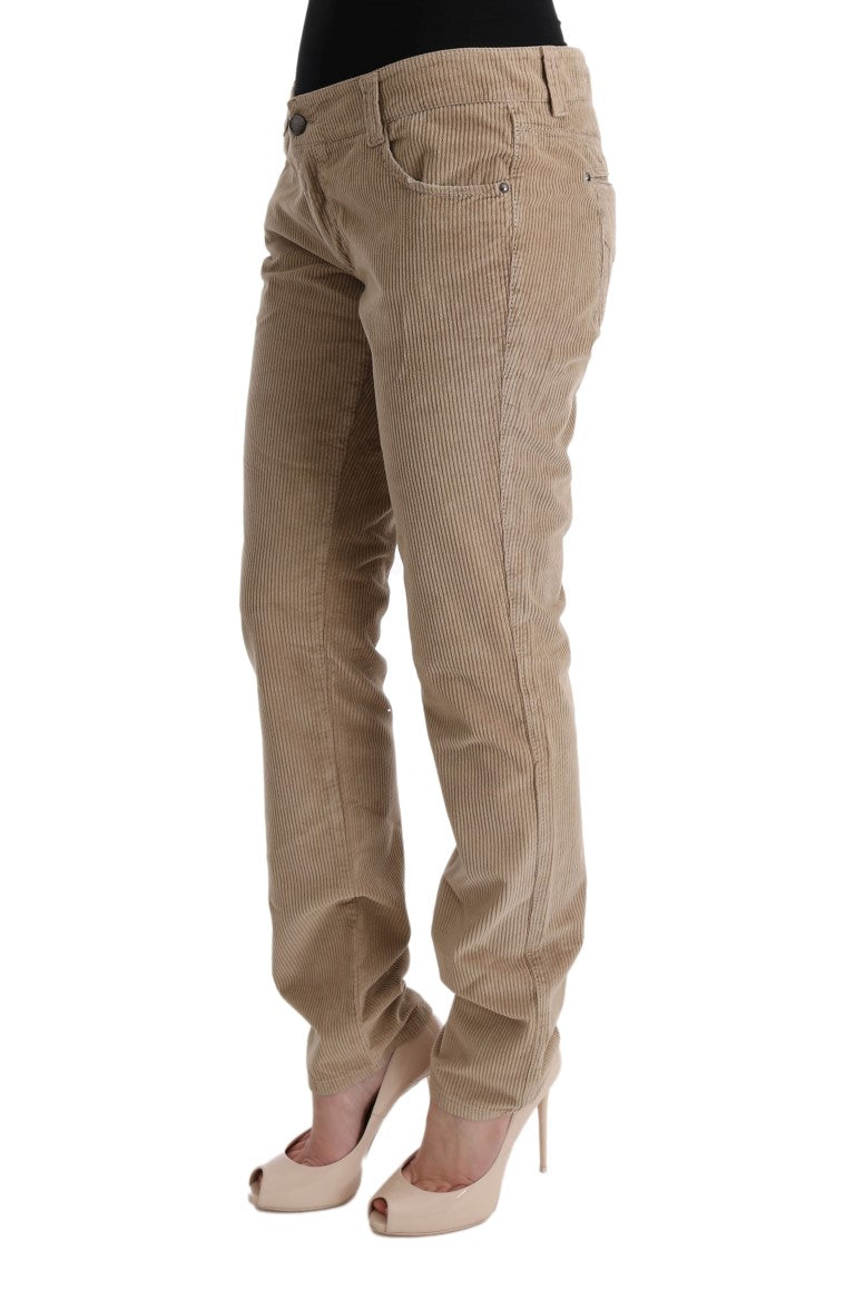 Pantalons Ermanno Scervino Regular Fit beiges