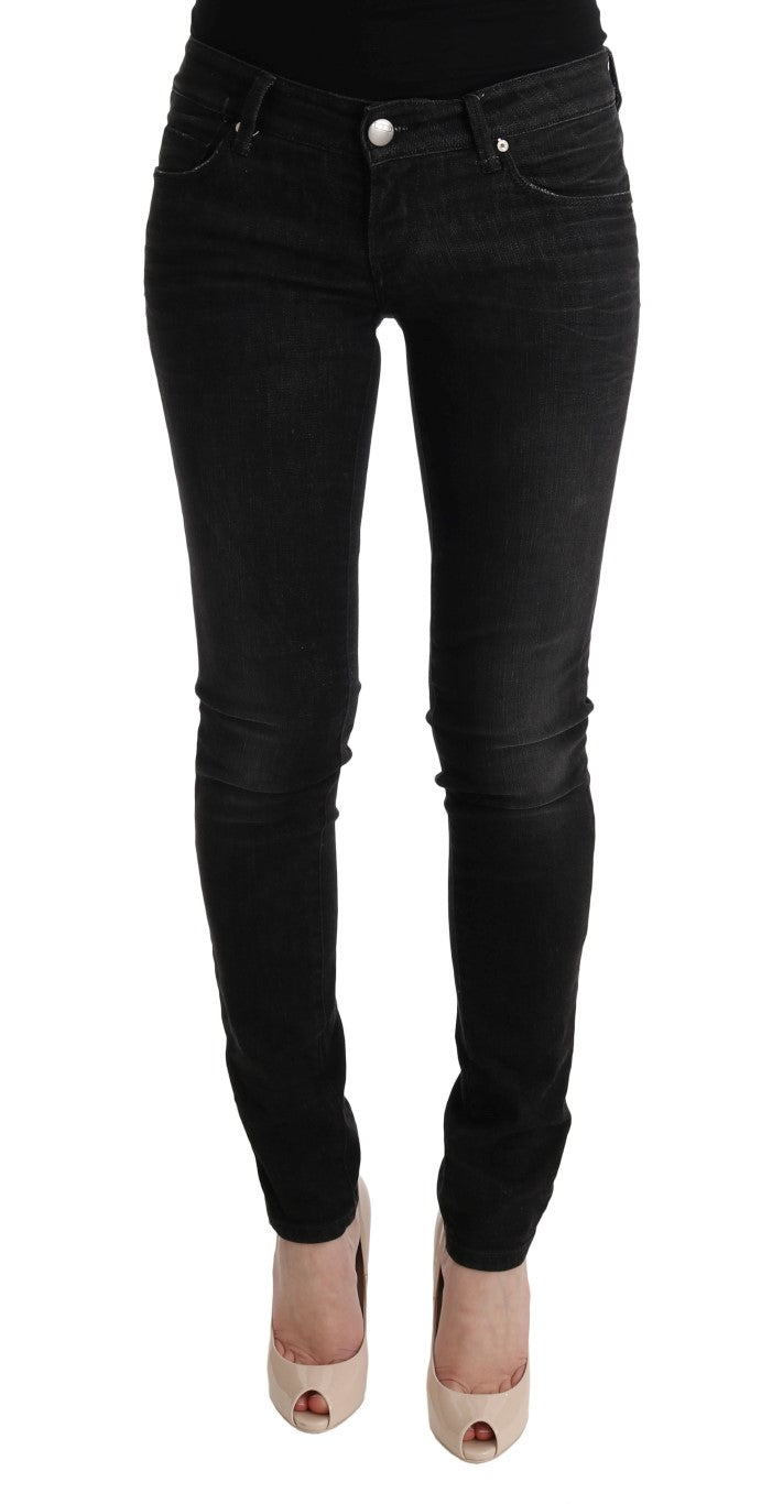 Jeans Acht slim fit noirs