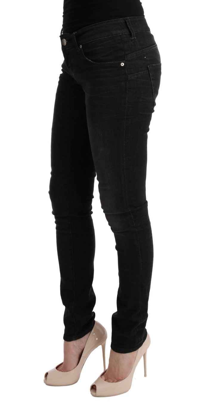 Jeans Acht slim fit noirs