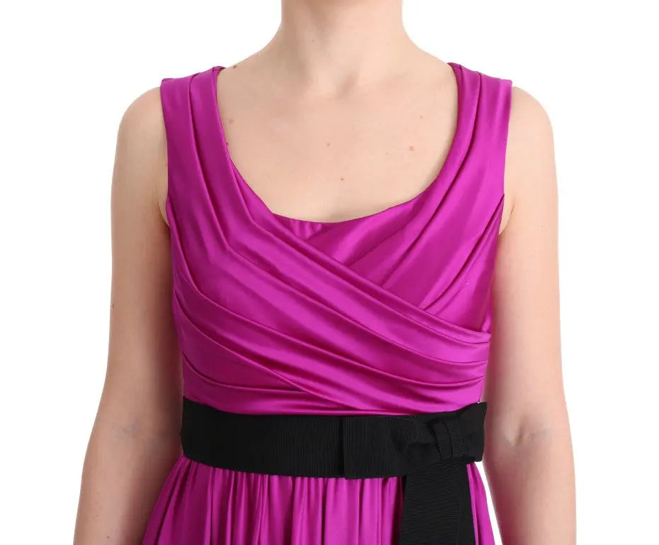 Robe longue Dolce & Gabbana rose Dolce & Gabbana