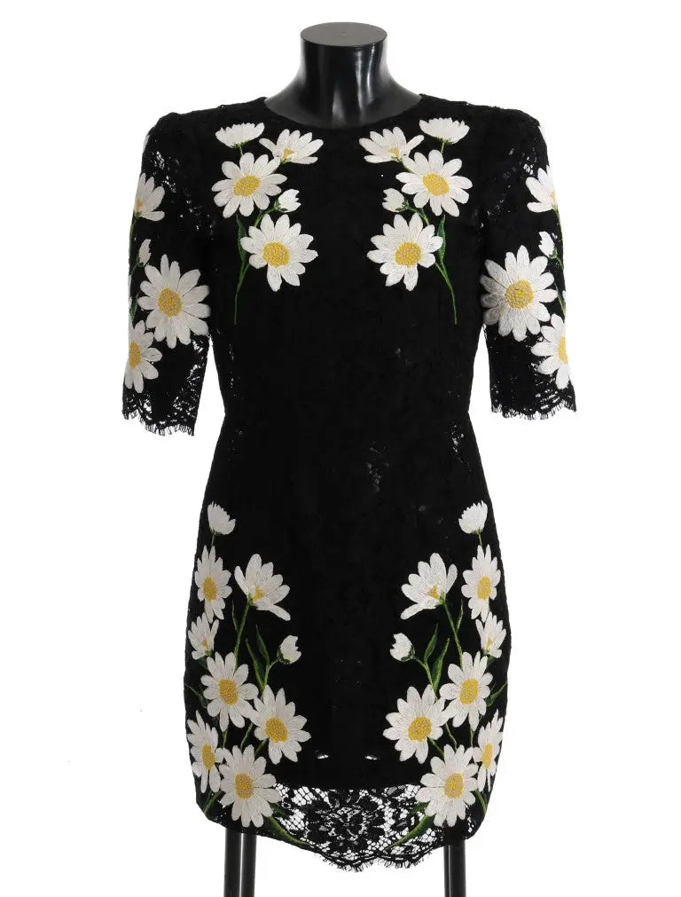 Robe Dolce & Gabbana Chamomile noire Dolce & Gabbana