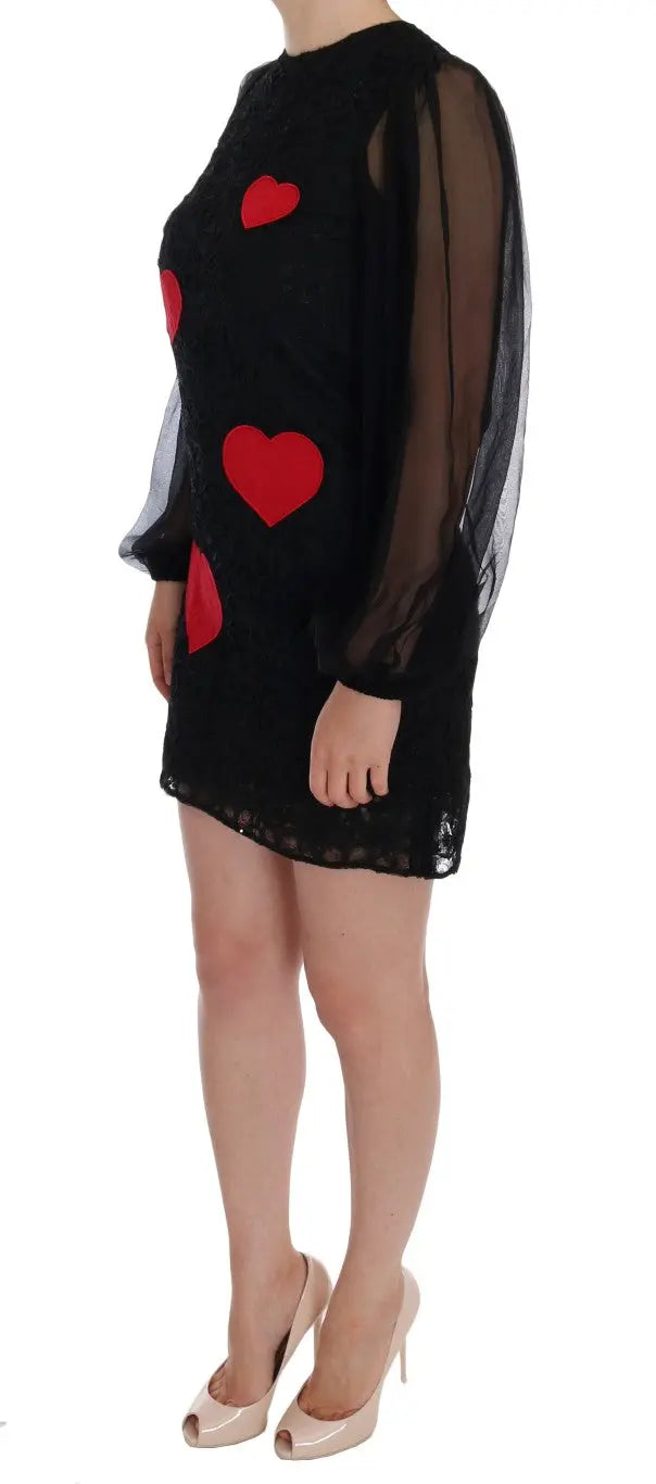 Robe Dolce & Gabbana San Valentino noire Dolce & Gabbana